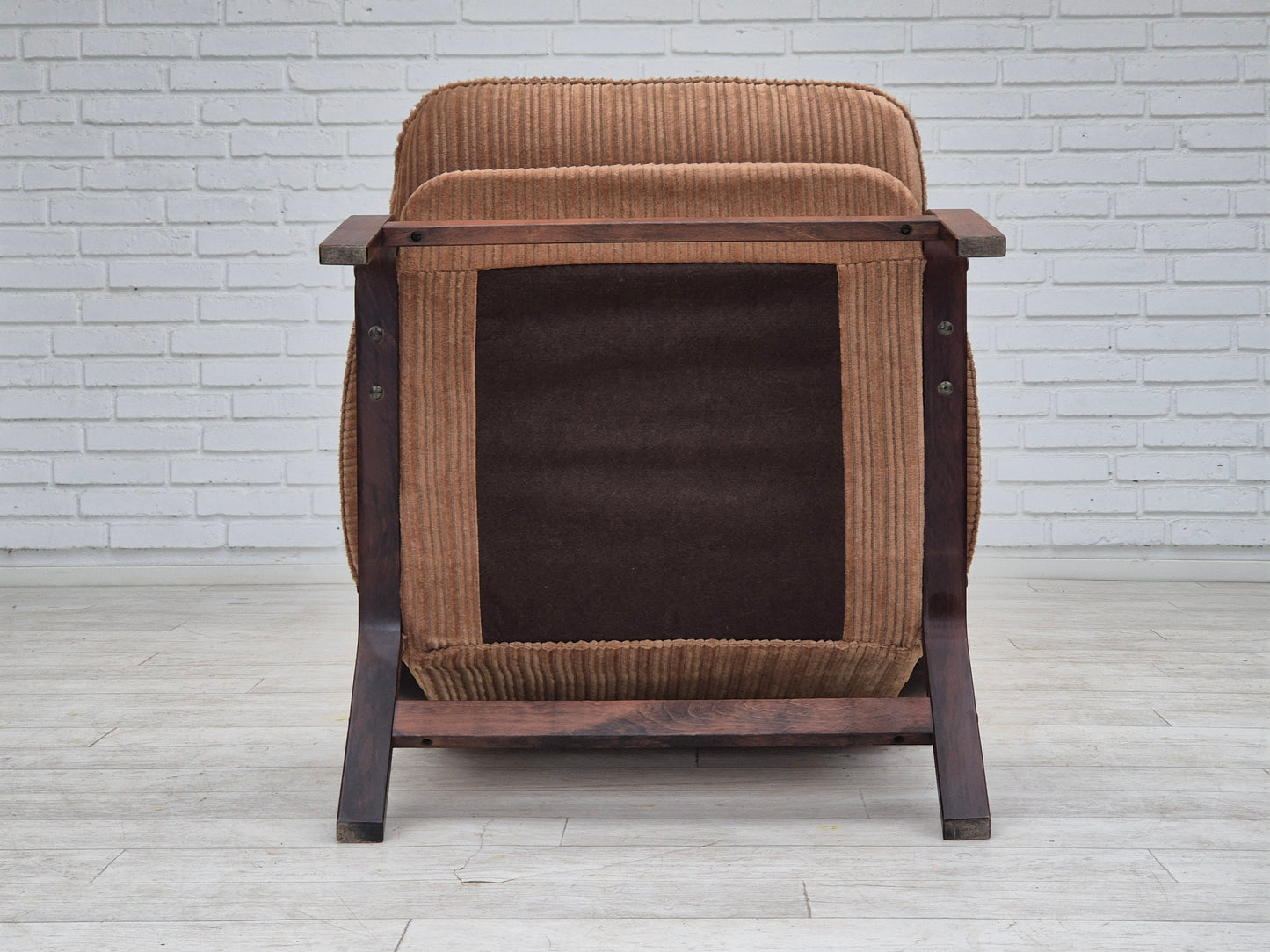 1970s, Danish lounge chair, original very good condition, furniture corduroy.