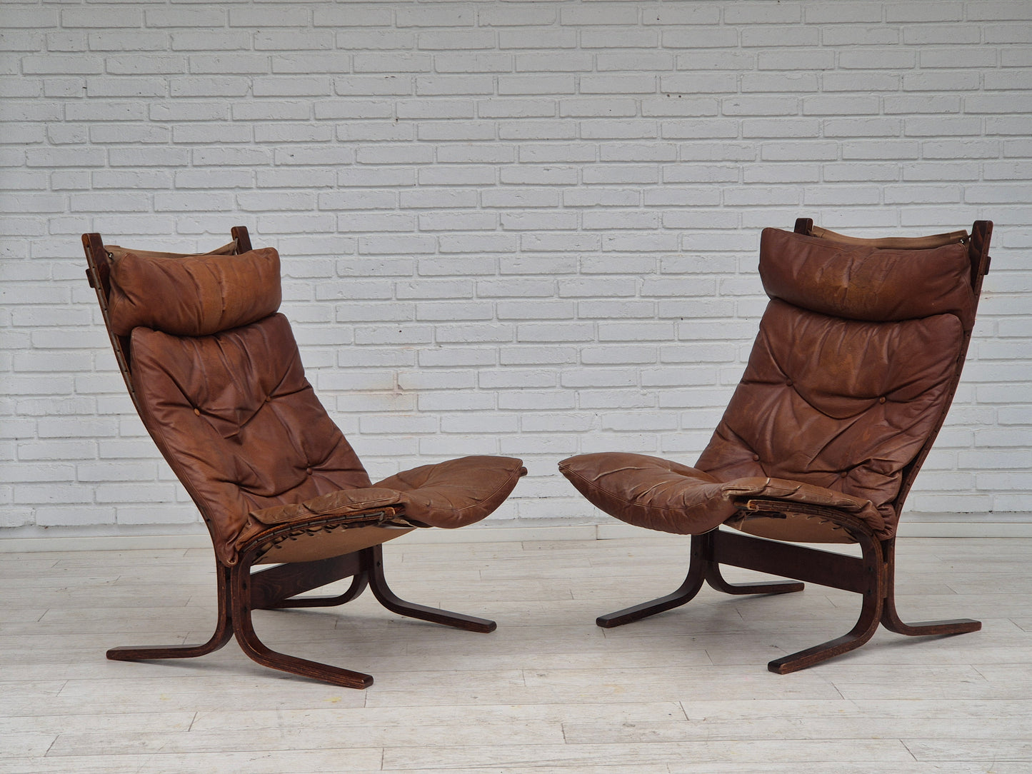 1970s, Norwegian design by Ingmar Relling, model "Siesta" for Westnofa, original condition.