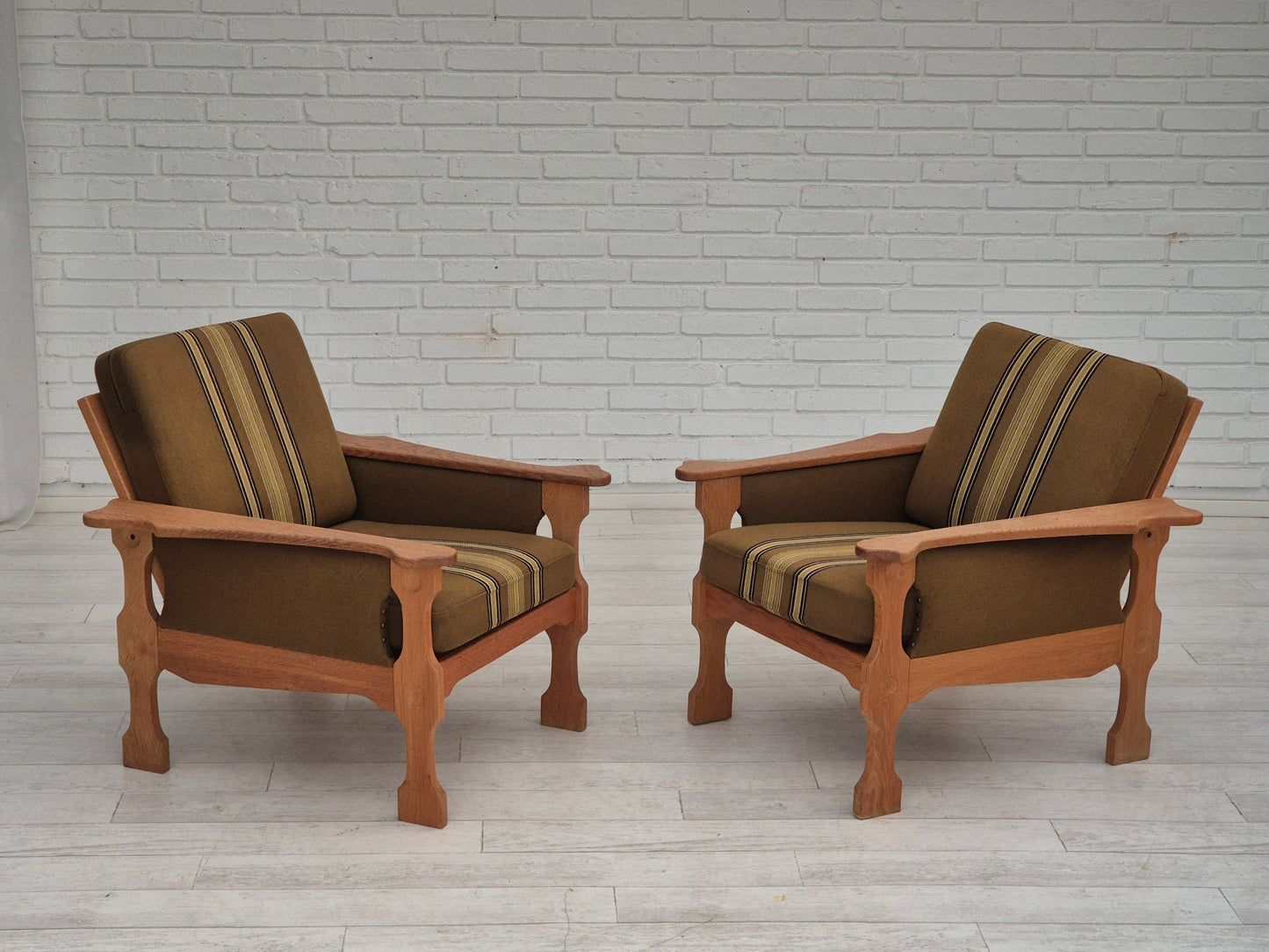 1970s, Danish design, club chair, original very good condition, furniture wool fabric.