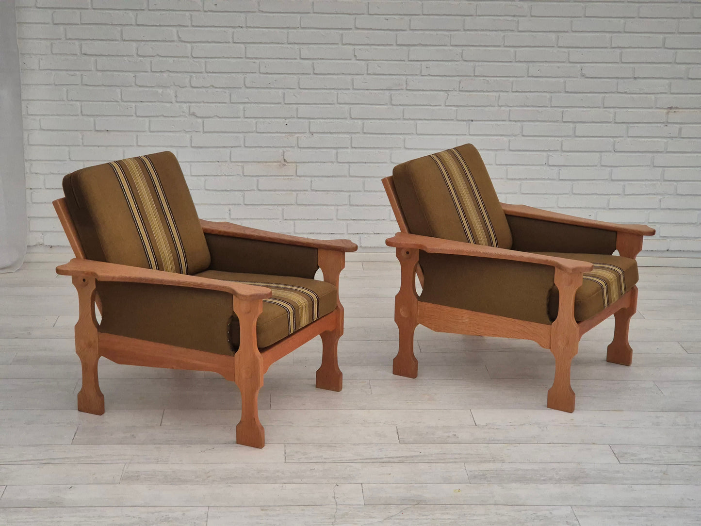 1970s, Danish design, club chair, original very good condition, furniture wool fabric.