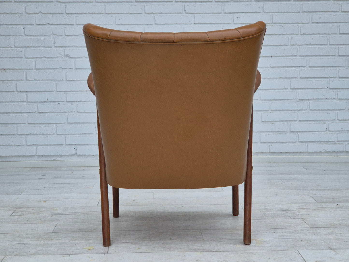 1960s, Danish design by Erhardsen & Andersen, armchair, original condition, teak wood.