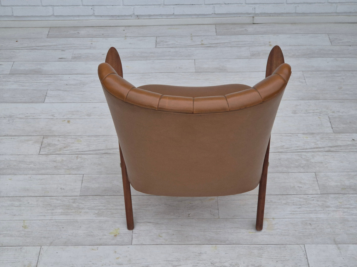 1960s, Danish design by Erhardsen & Andersen, armchair, original condition, teak wood.