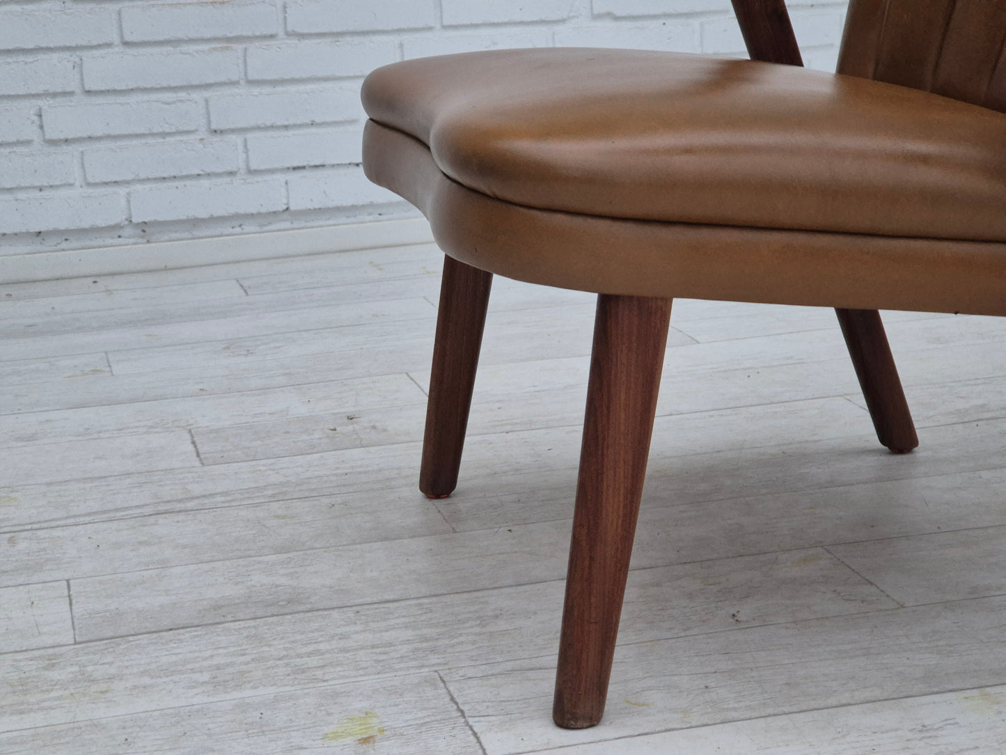 1960s, Danish design by Erhardsen & Andersen, armchair, original condition, teak wood.