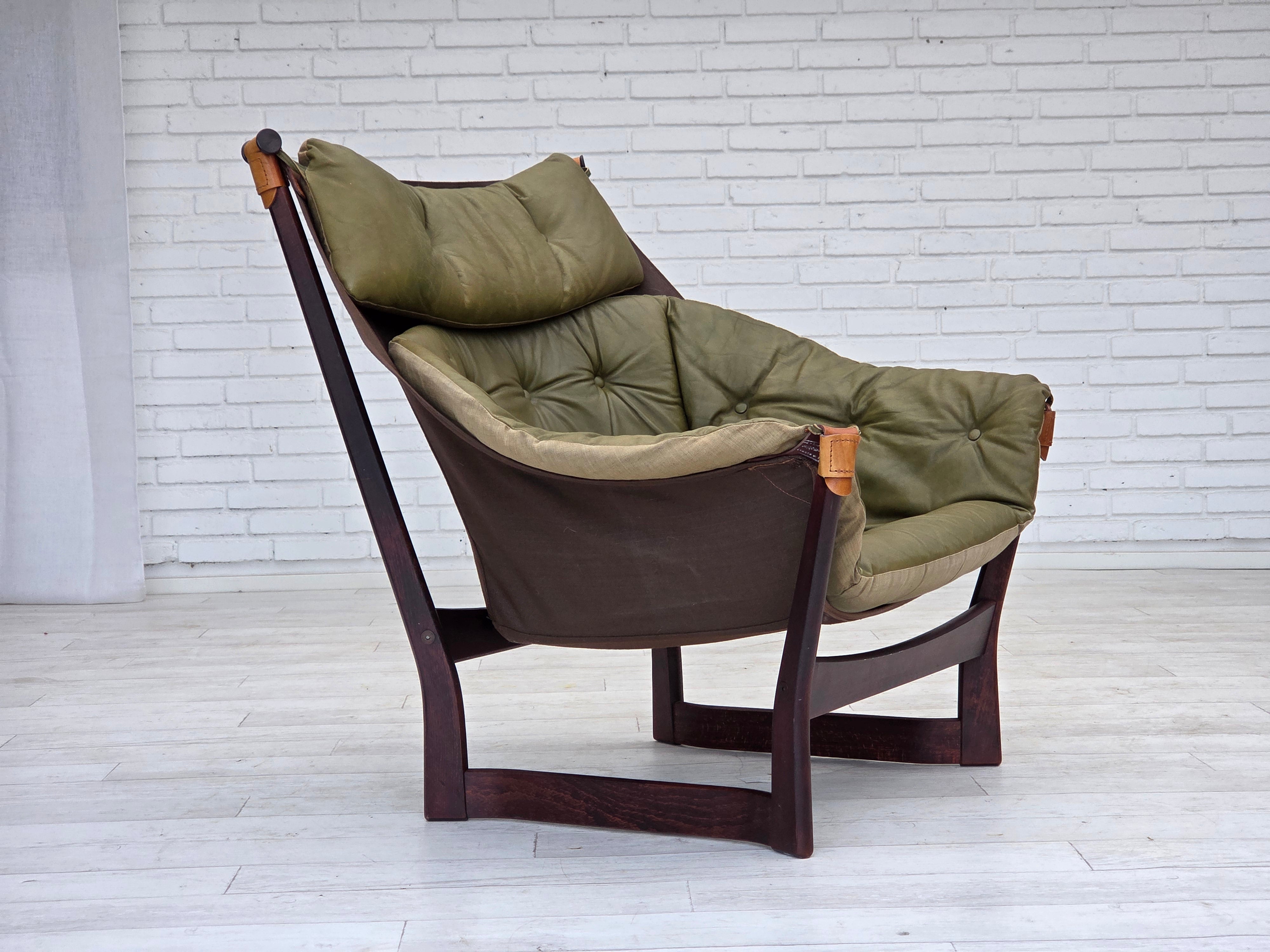 1970s, Norwegian design by Tormod Alnæs for Sørlie Møbler, 