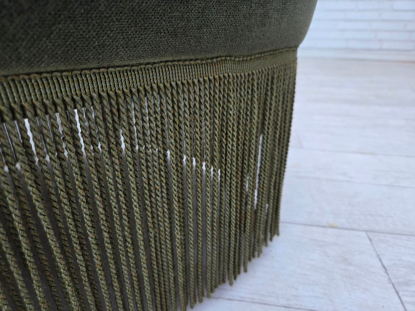 1970s, Danish 3-seater sofa, furniture velour, beech wood legs, original condition.