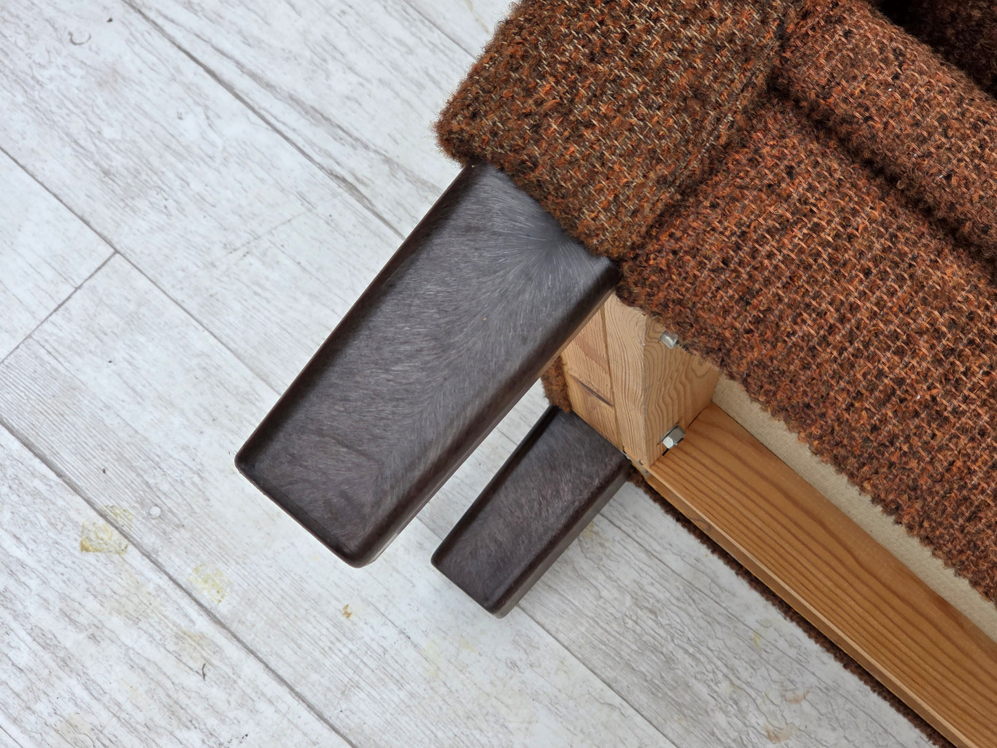 1970s, Danish club chair, original wool upholstery, very good condition.