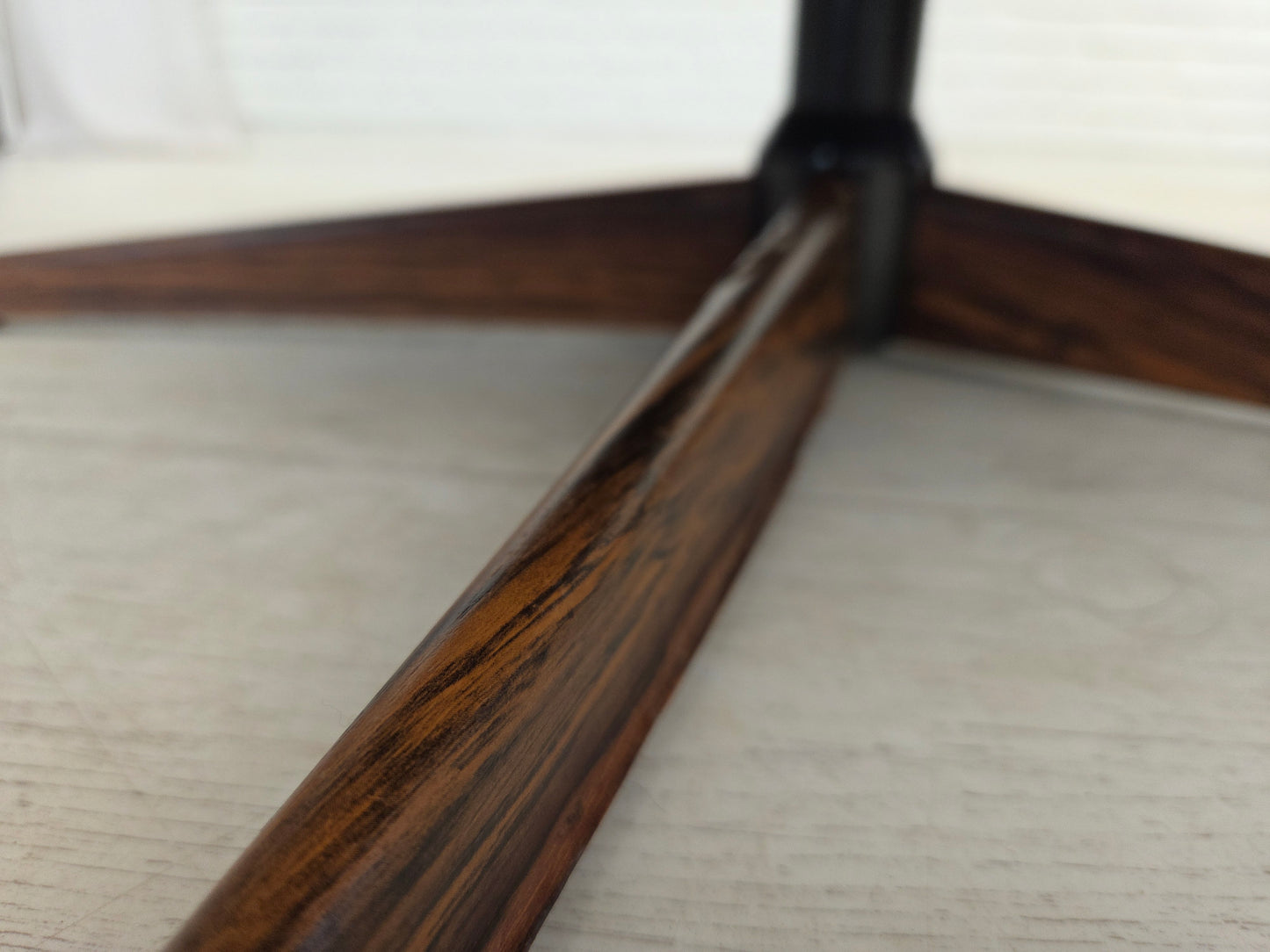 1970s, Danish design by H.W.Klein, swivel chair with footstool, model "Silhouette".