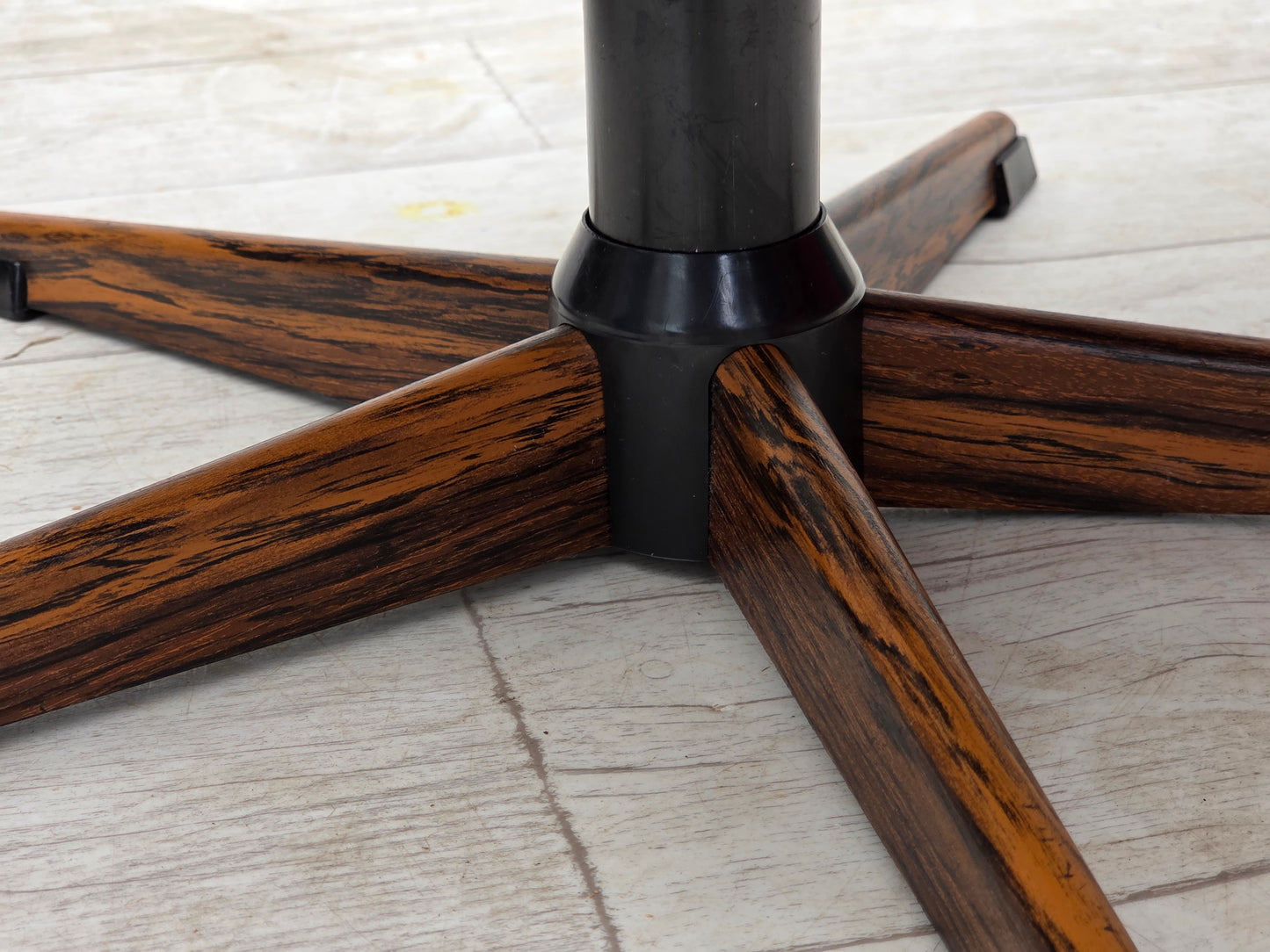 1970s, Danish design by H.W.Klein, swivel chair with footstool, model "Silhouette".