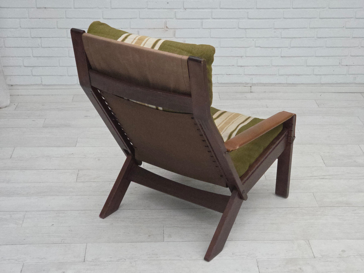 1970s, Norwegian design by Peter Opsvik for Westnofa, highback armchair.