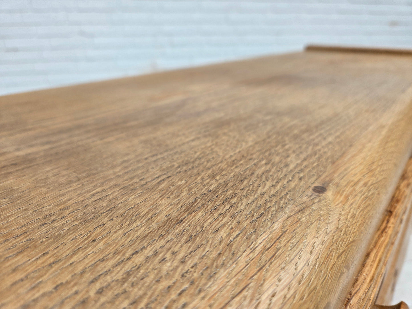 1970s, Danish chest of drawers, oak wood, original good condition.