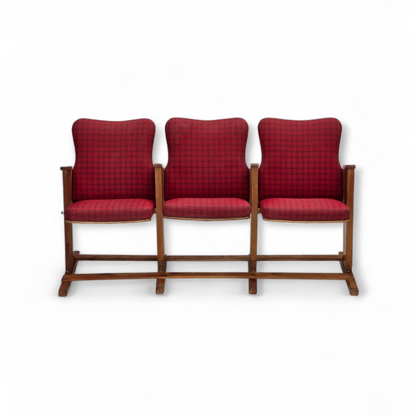 1960s, Danish cinema/theater armchairs, original condition.