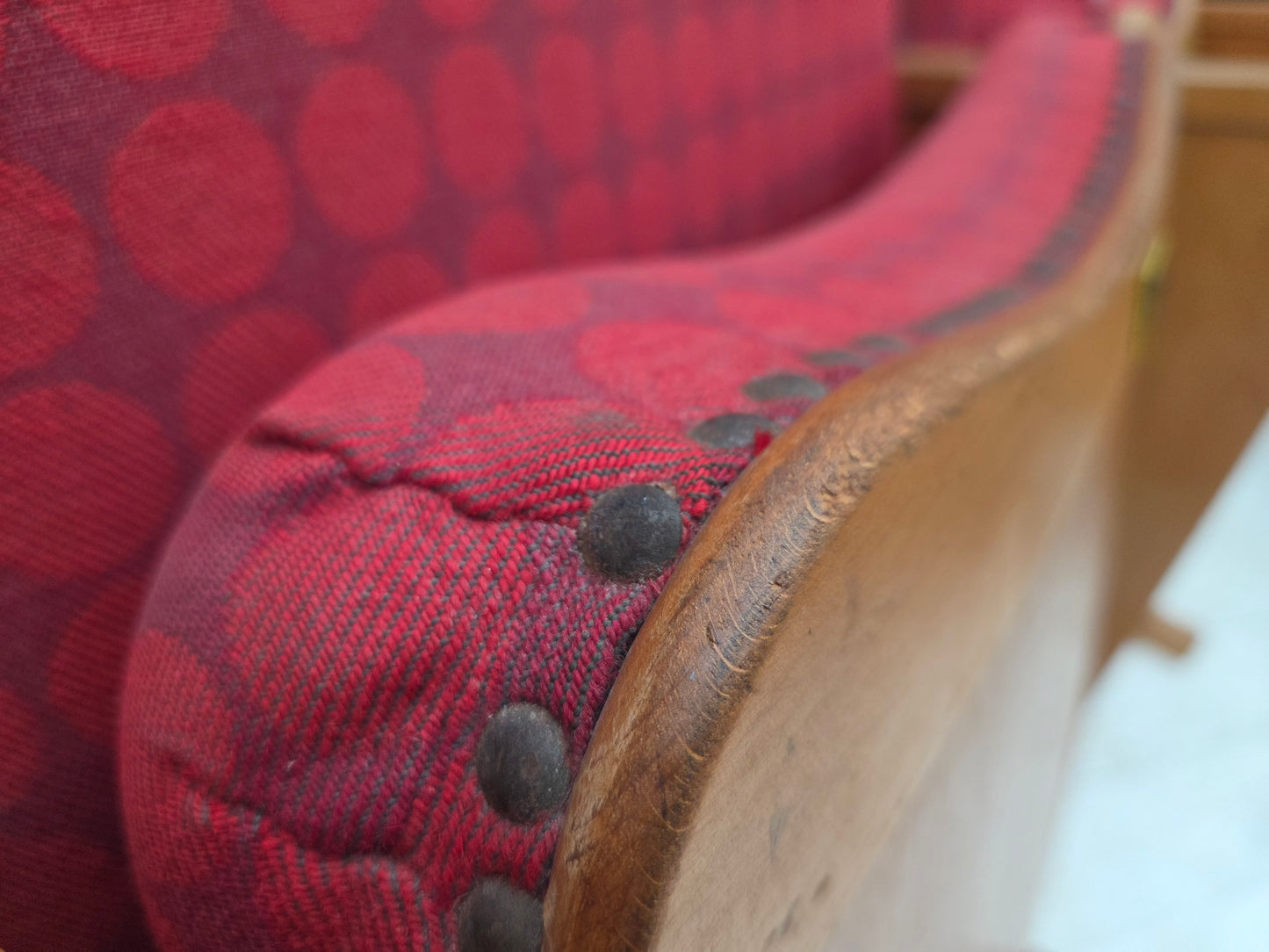 1960s, Danish cinema/theater armchairs, original condition.