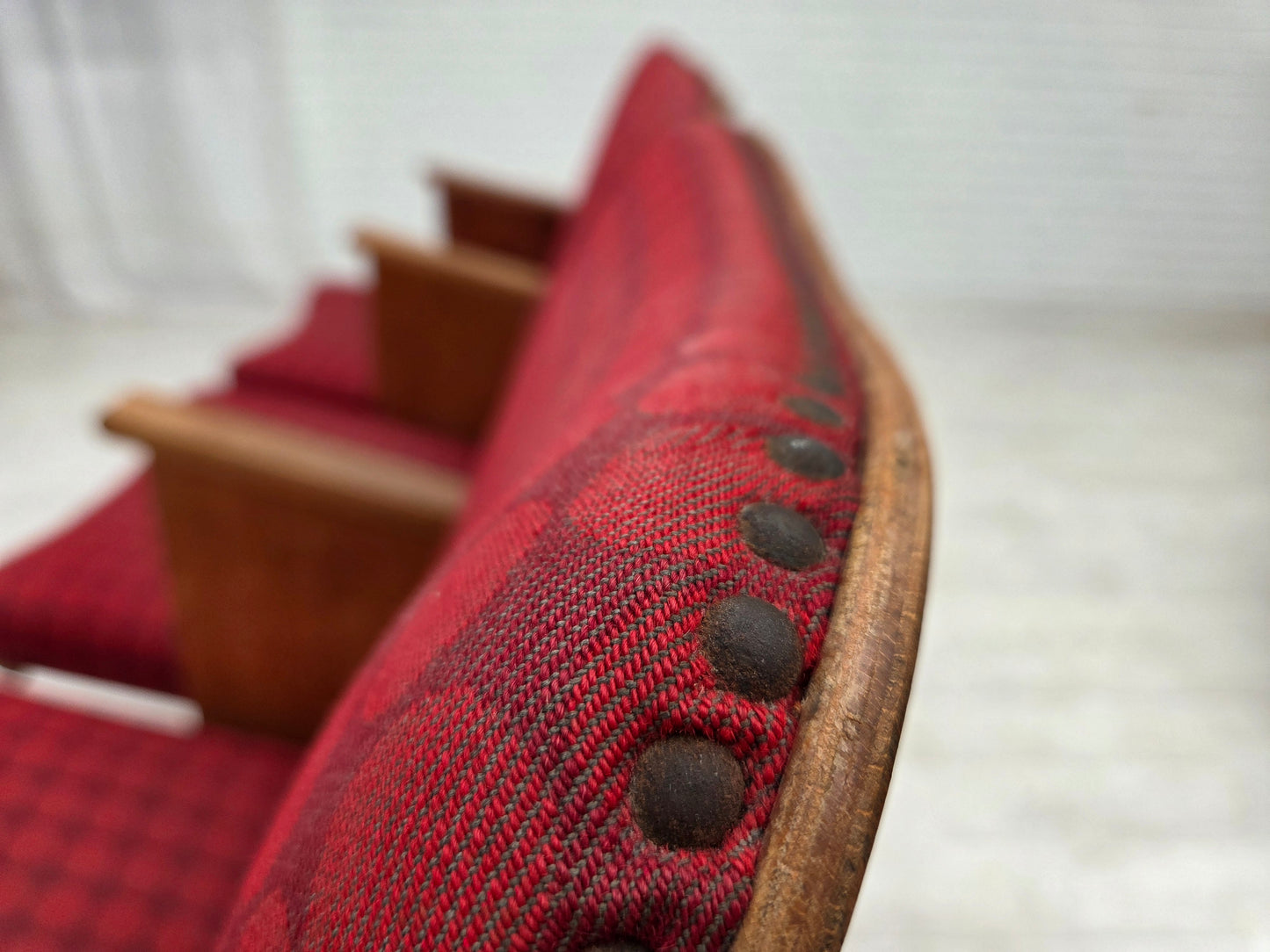 1960s, Danish cinema/theater armchairs, original condition.