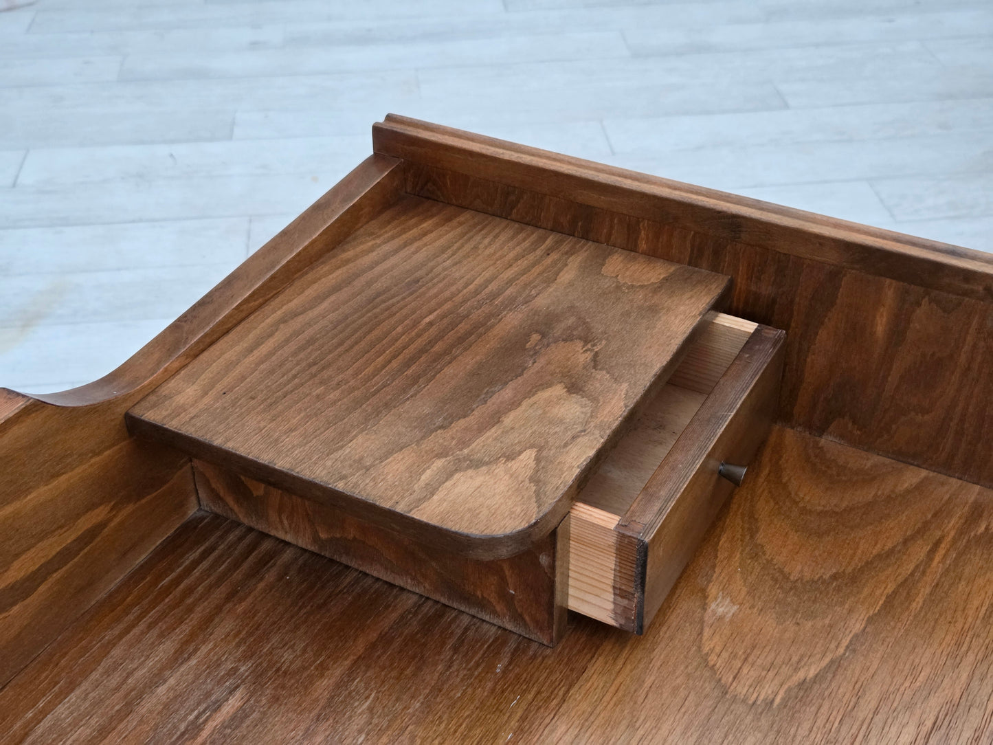 1970s, Danish chest of drawers, beech wood.