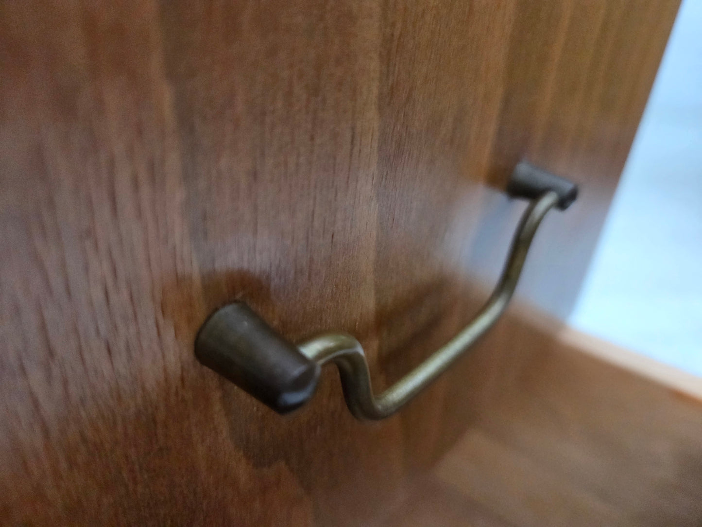 1970s, Danish chest of drawers, beech wood.