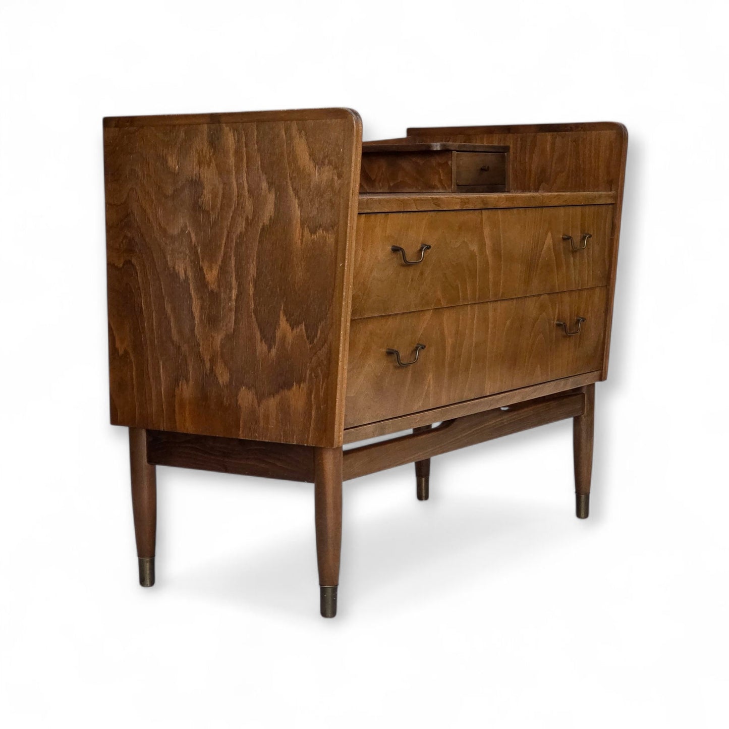 1970s, Danish chest of drawers, beech wood.