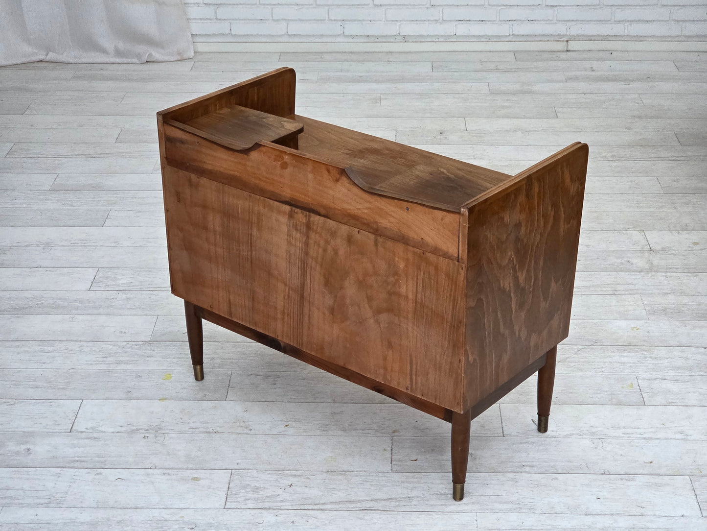 1970s, Danish chest of drawers, beech wood.
