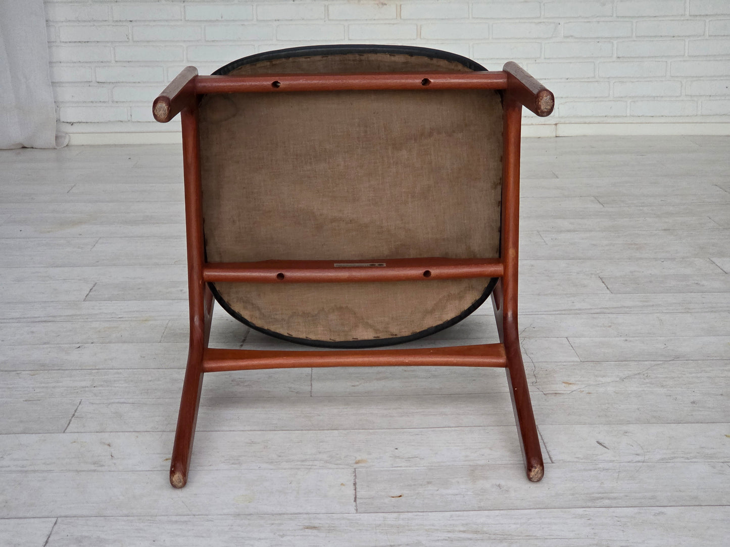 1960s, Danish design by Erik Buch, model 49, pair of chairs, teak wood.