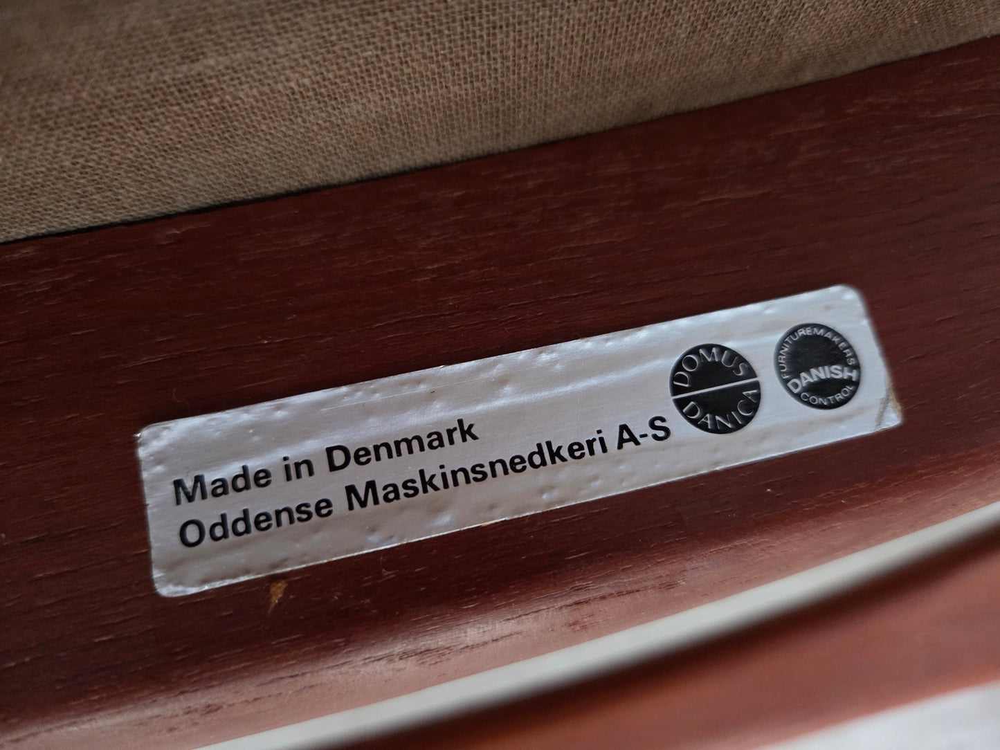 1960s, Danish design by Erik Buch, model 49, pair of chairs, teak wood.