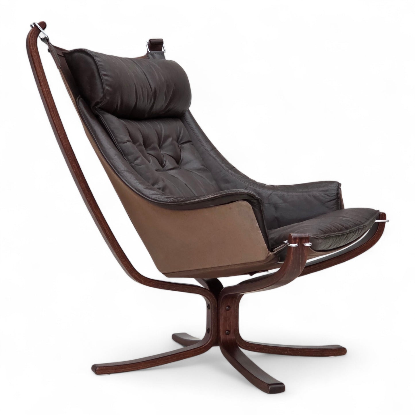 1970s, Norwegian design by Sigurd Ressel, lounge chair model "Falcon".