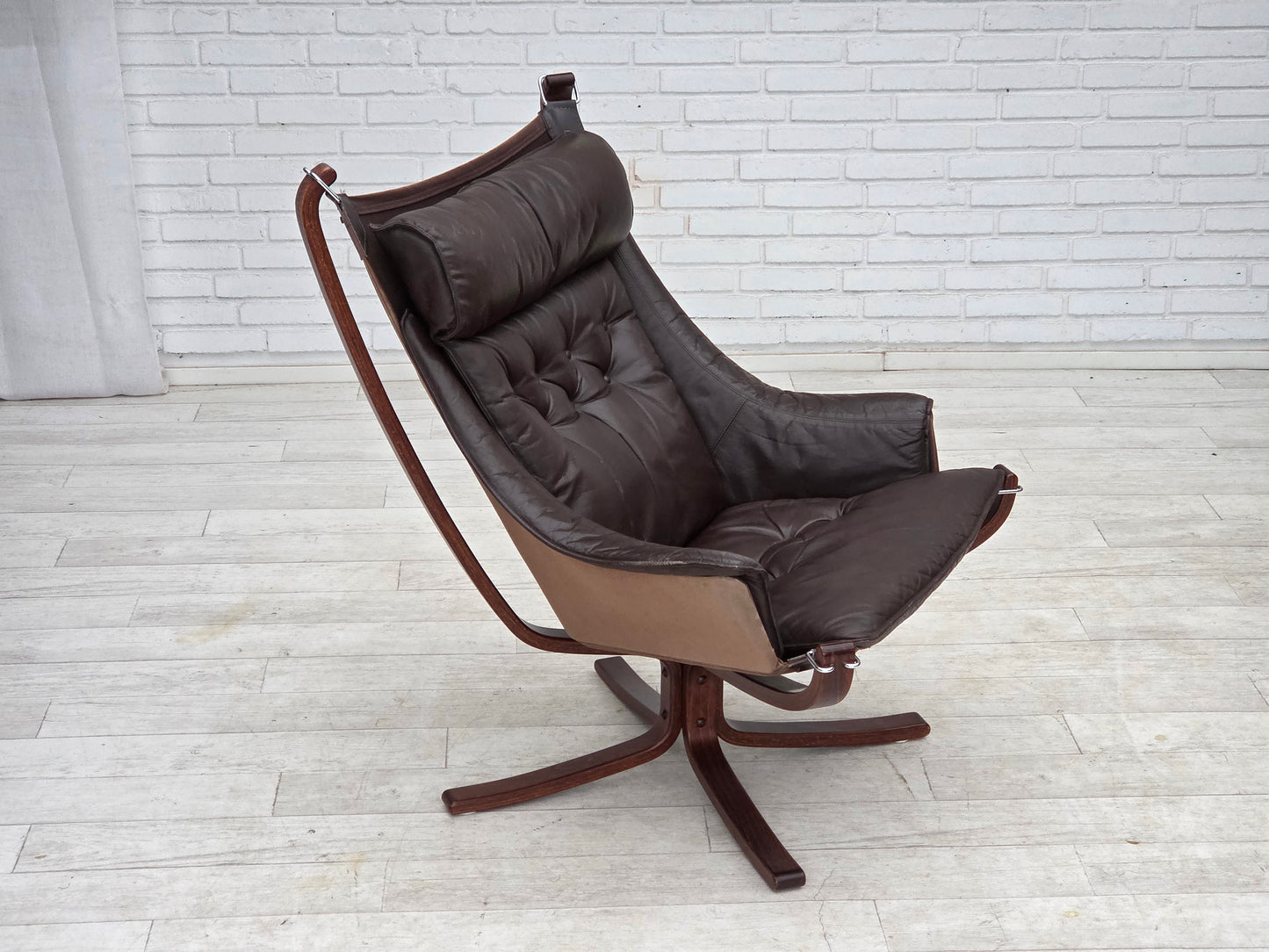 1970s, Norwegian design by Sigurd Ressel, lounge chair model "Falcon".
