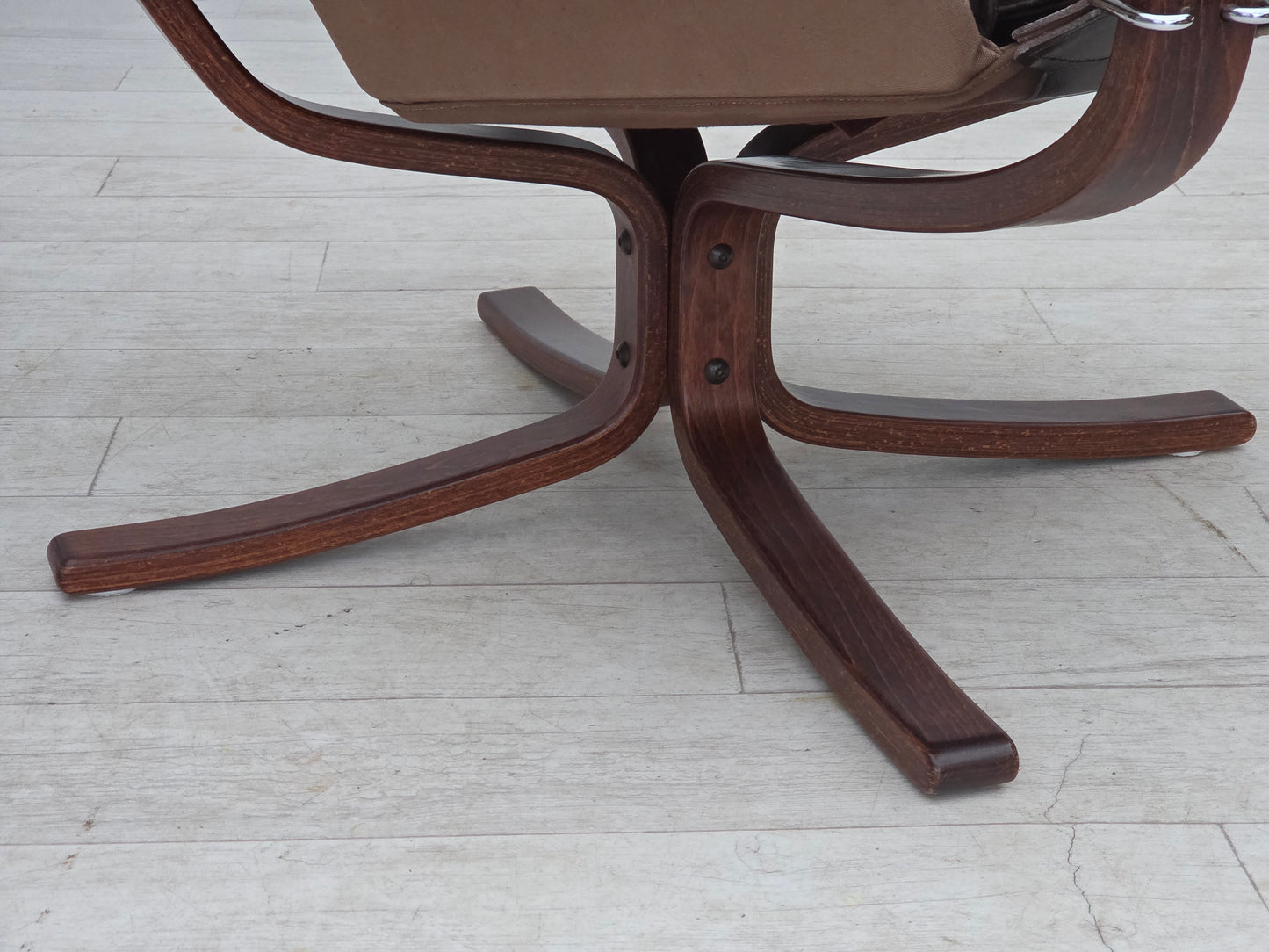 1970s, Norwegian design by Sigurd Ressel, lounge chair model "Falcon".