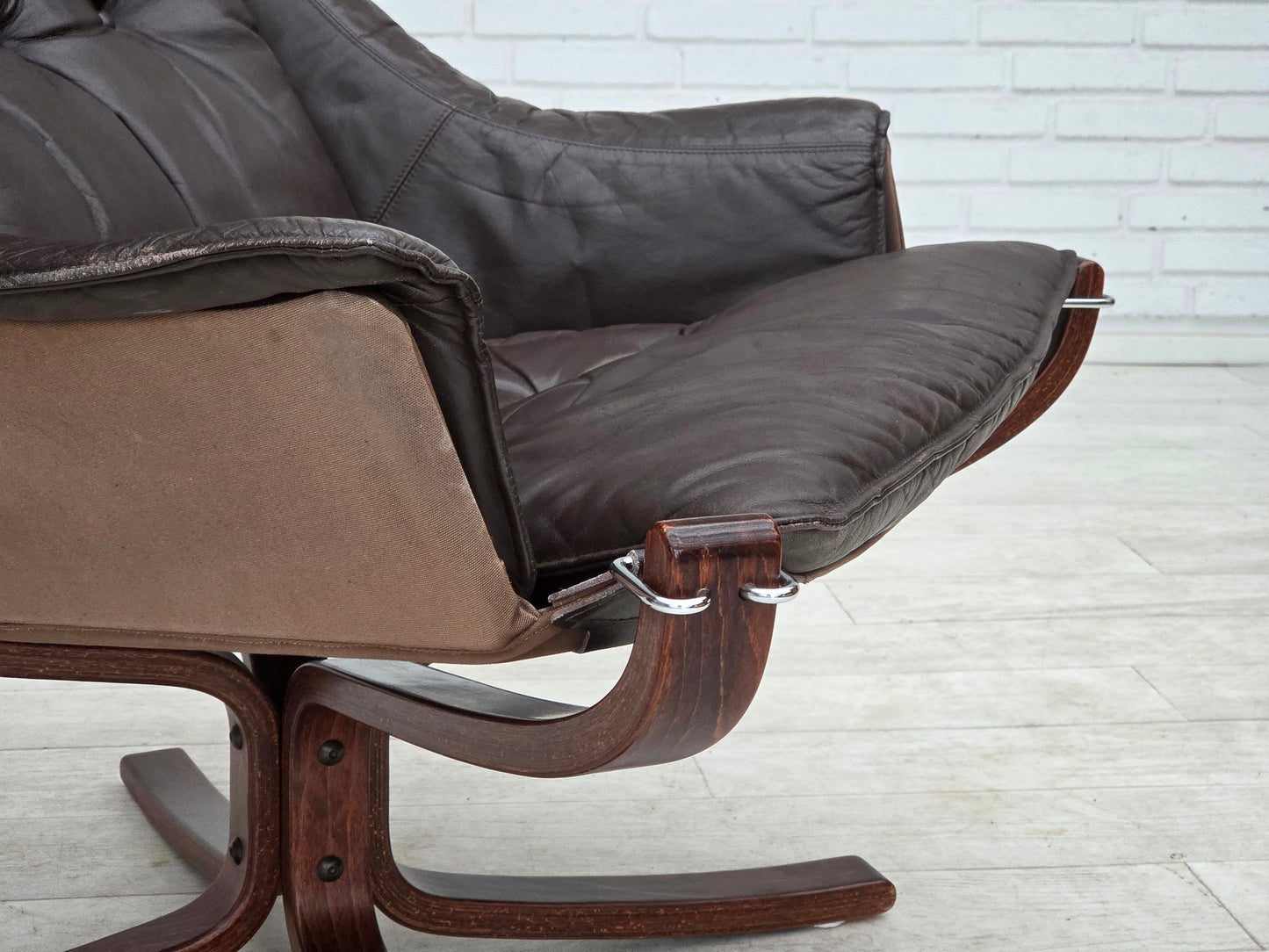 1970s, Norwegian design by Sigurd Ressel, lounge chair model "Falcon".