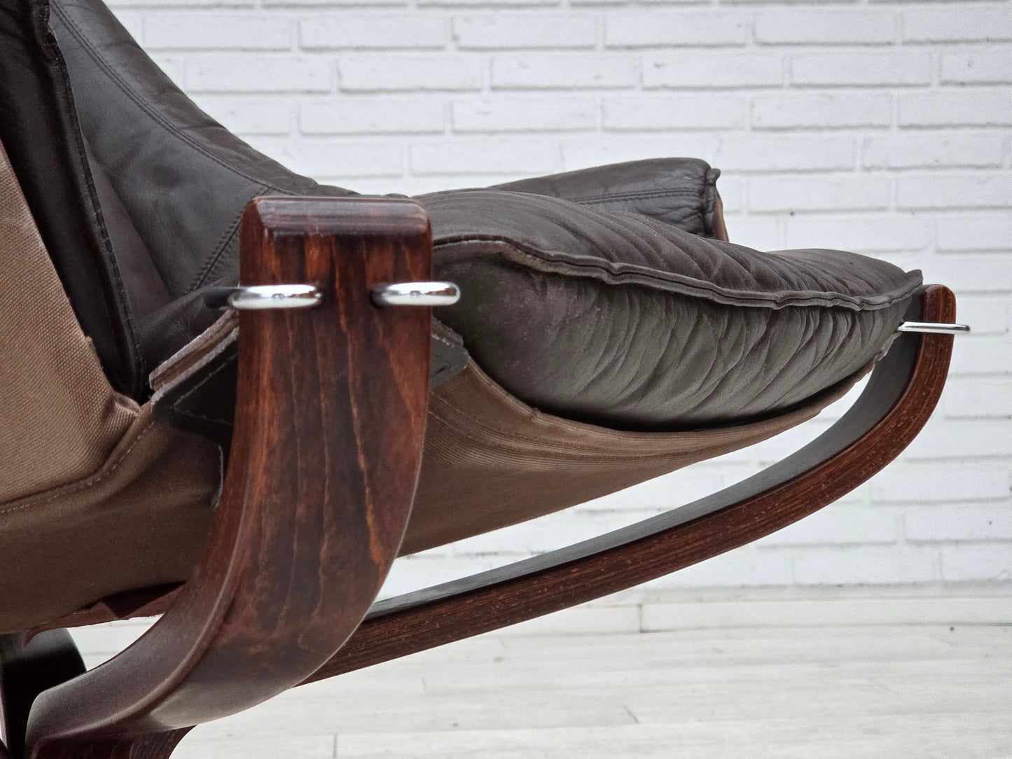 1970s, Norwegian design by Sigurd Ressel, lounge chair model "Falcon".