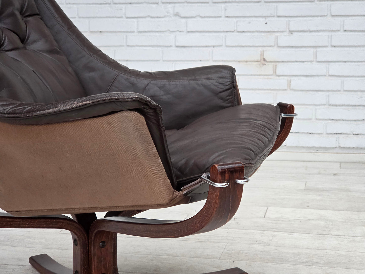 1970s, Norwegian design by Sigurd Ressel, lounge chair model "Falcon".