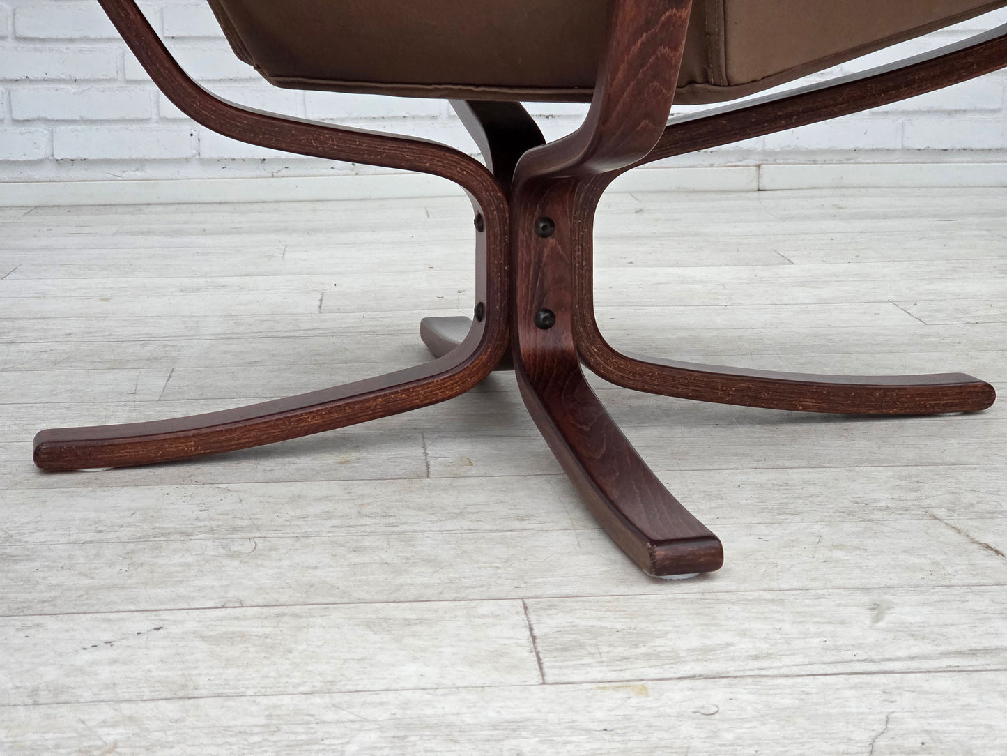 1970s, Norwegian design by Sigurd Ressel, lounge chair model "Falcon".