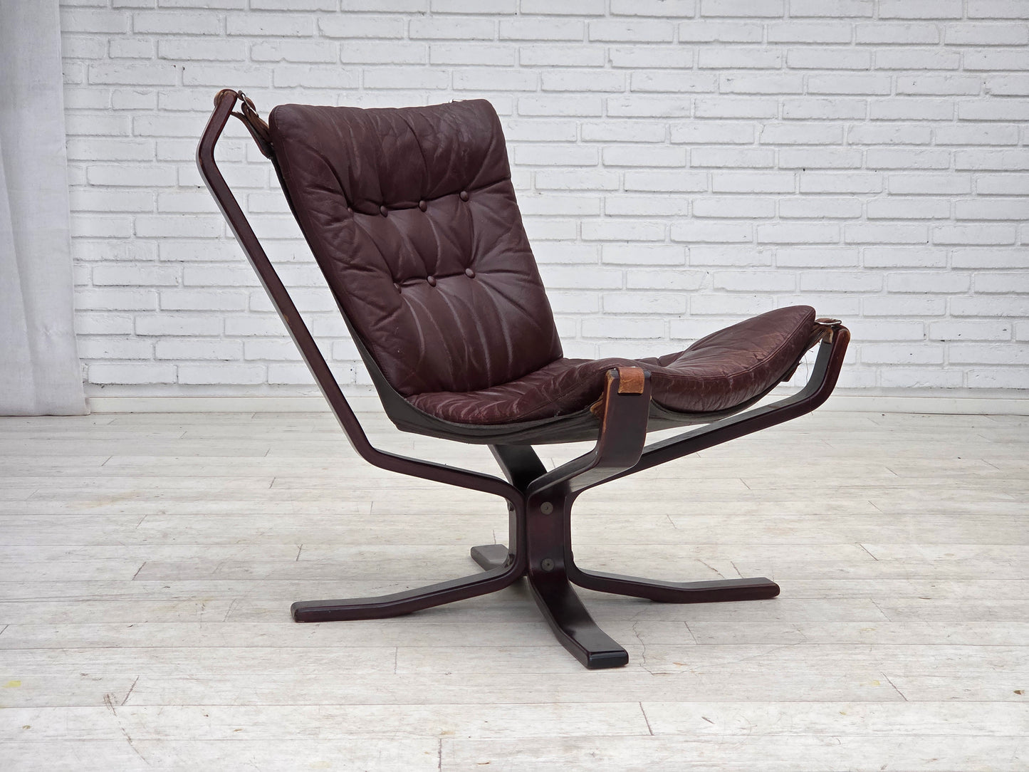 1970s, Norwegian design by Sigurd Ressel, lounge chair, model "Falcon".