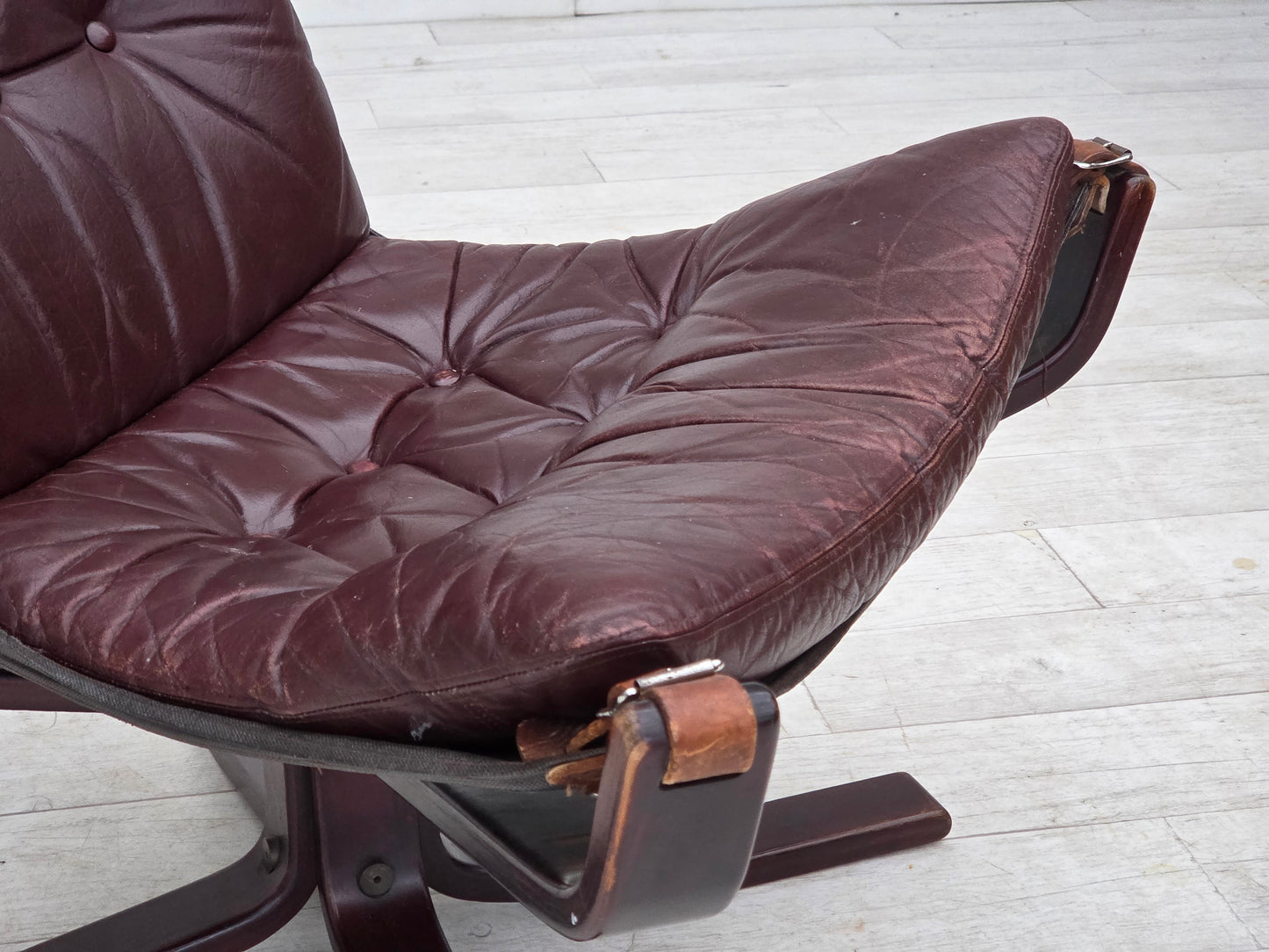 1970s, Norwegian design by Sigurd Ressel, lounge chair, model "Falcon".