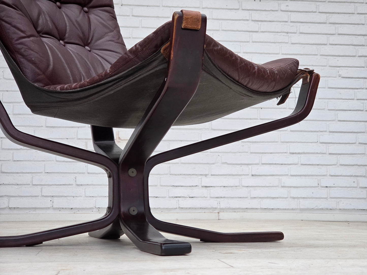1970s, Norwegian design by Sigurd Ressel, lounge chair, model "Falcon".