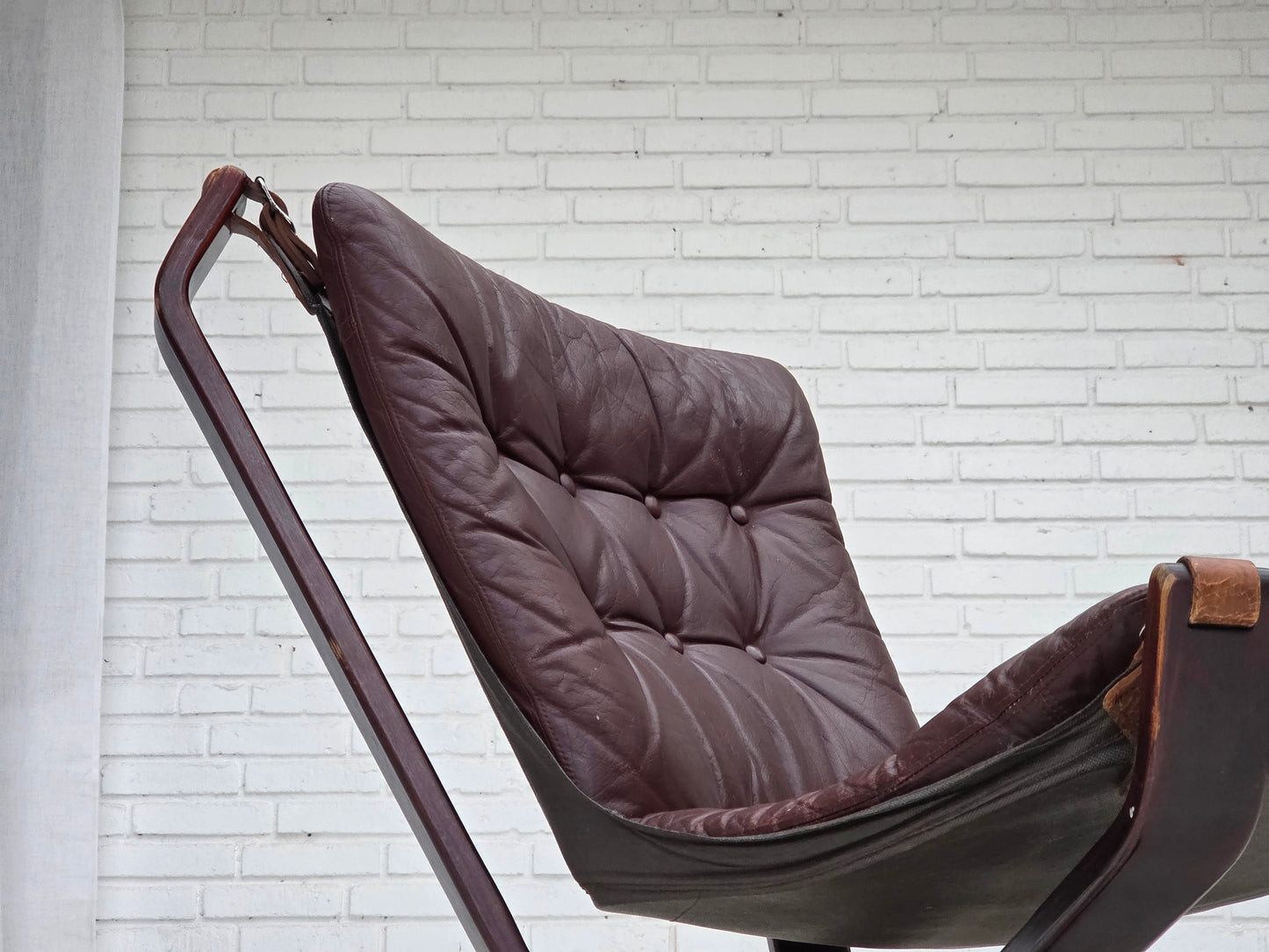 1970s, Norwegian design by Sigurd Ressel, lounge chair, model "Falcon".