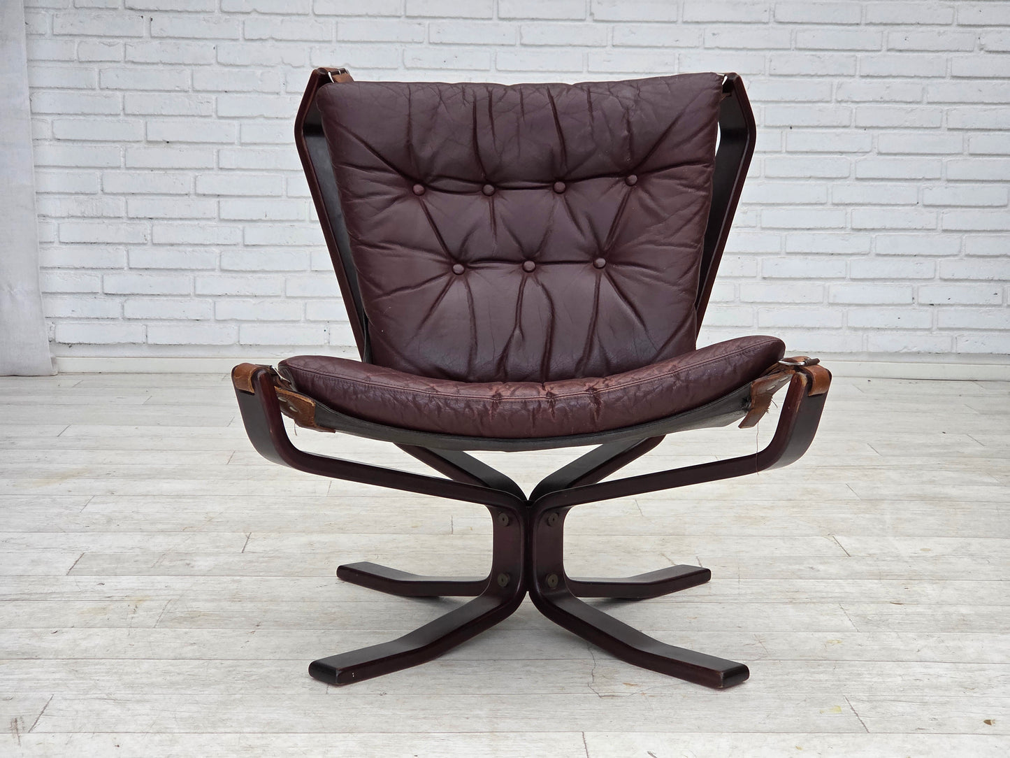 1970s, Norwegian design by Sigurd Ressel, lounge chair, model "Falcon".