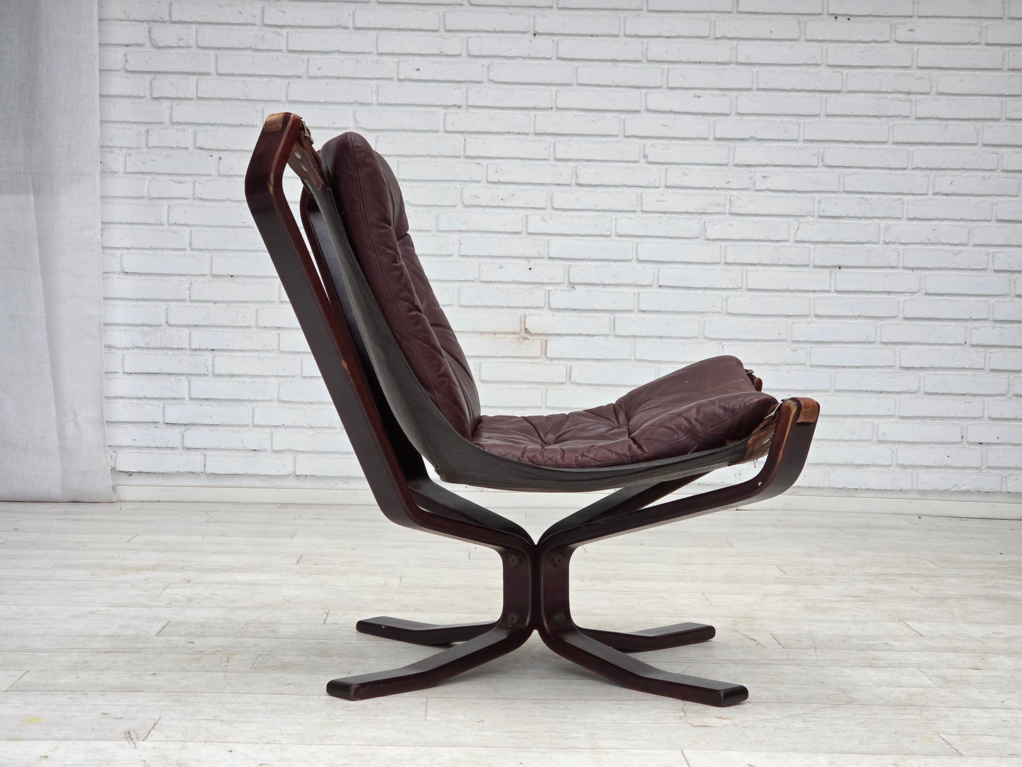 1970s, Norwegian design by Sigurd Ressel, lounge chair, model "Falcon".