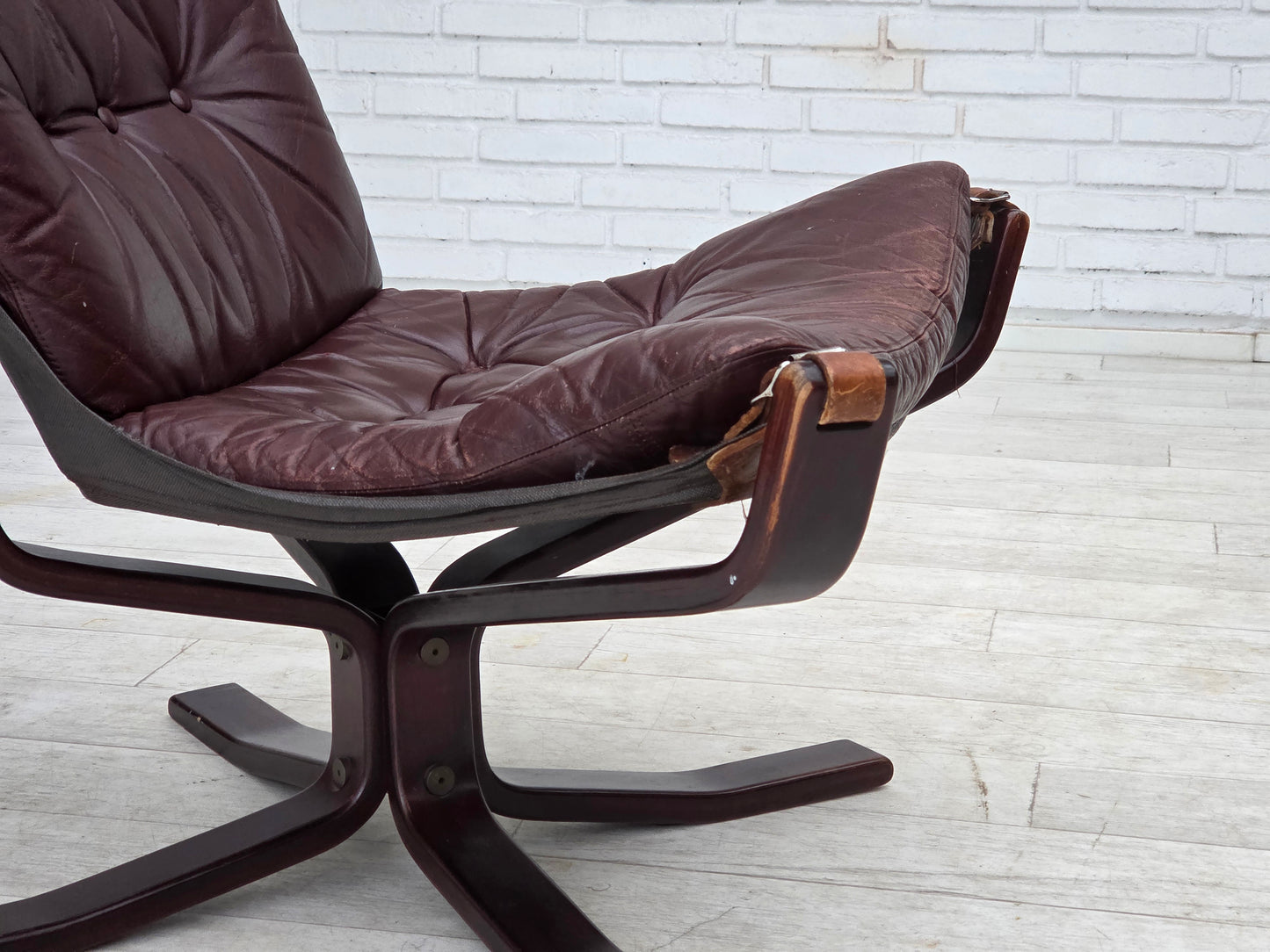 1970s, Norwegian design by Sigurd Ressel, lounge chair, model "Falcon".