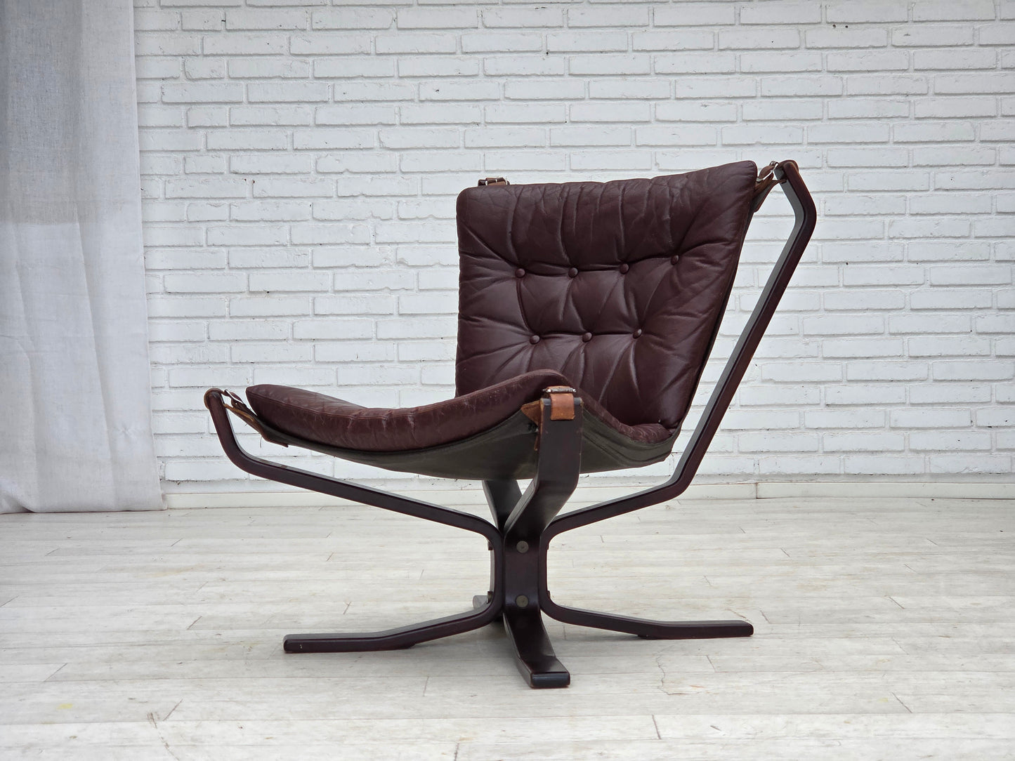 1970s, Norwegian design by Sigurd Ressel, lounge chair, model "Falcon".