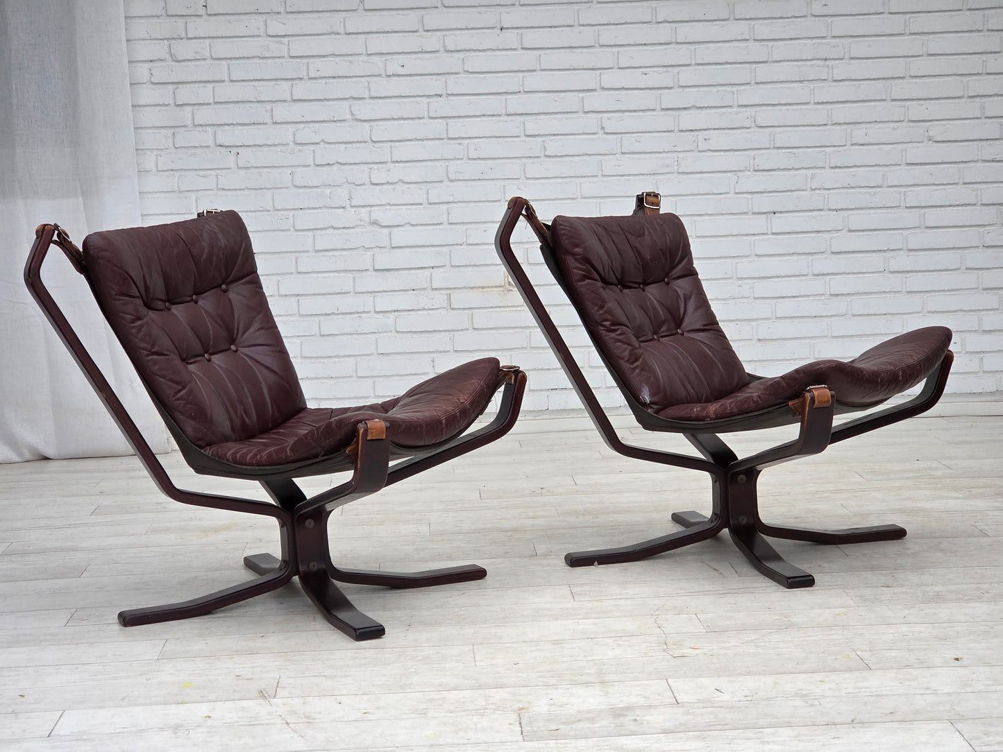 1970s, Norwegian design by Sigurd Ressel, lounge chair, model "Falcon".