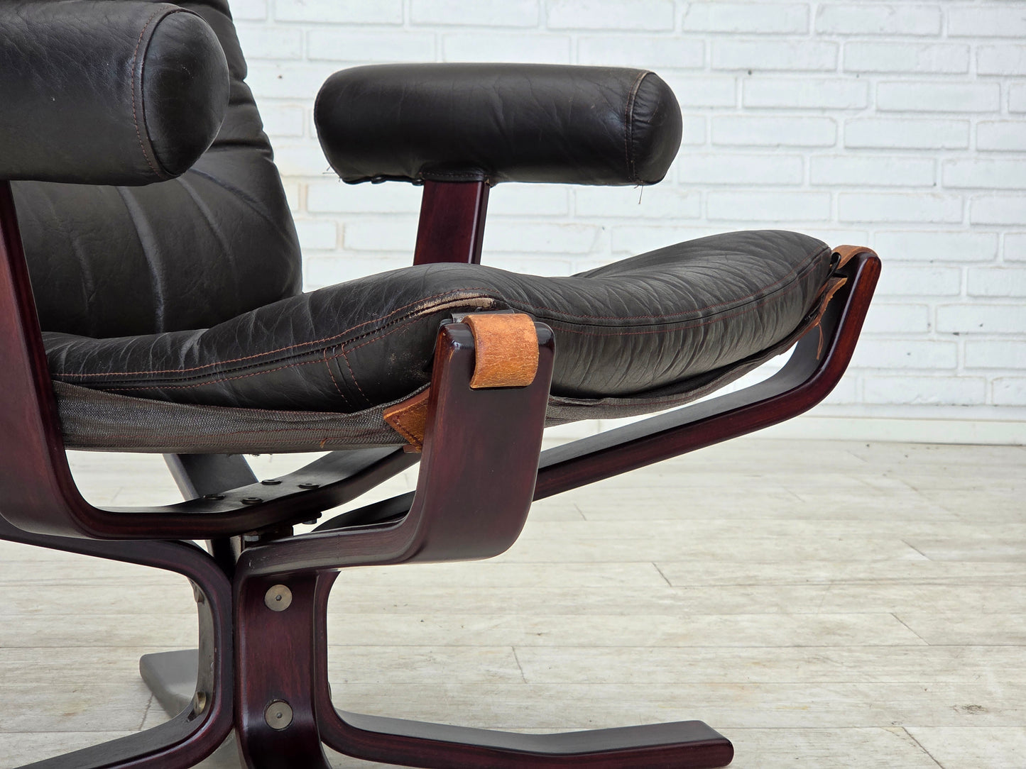 1970s, Norwegian design by Sigurd Ressel, lounge chair model "Falcon".