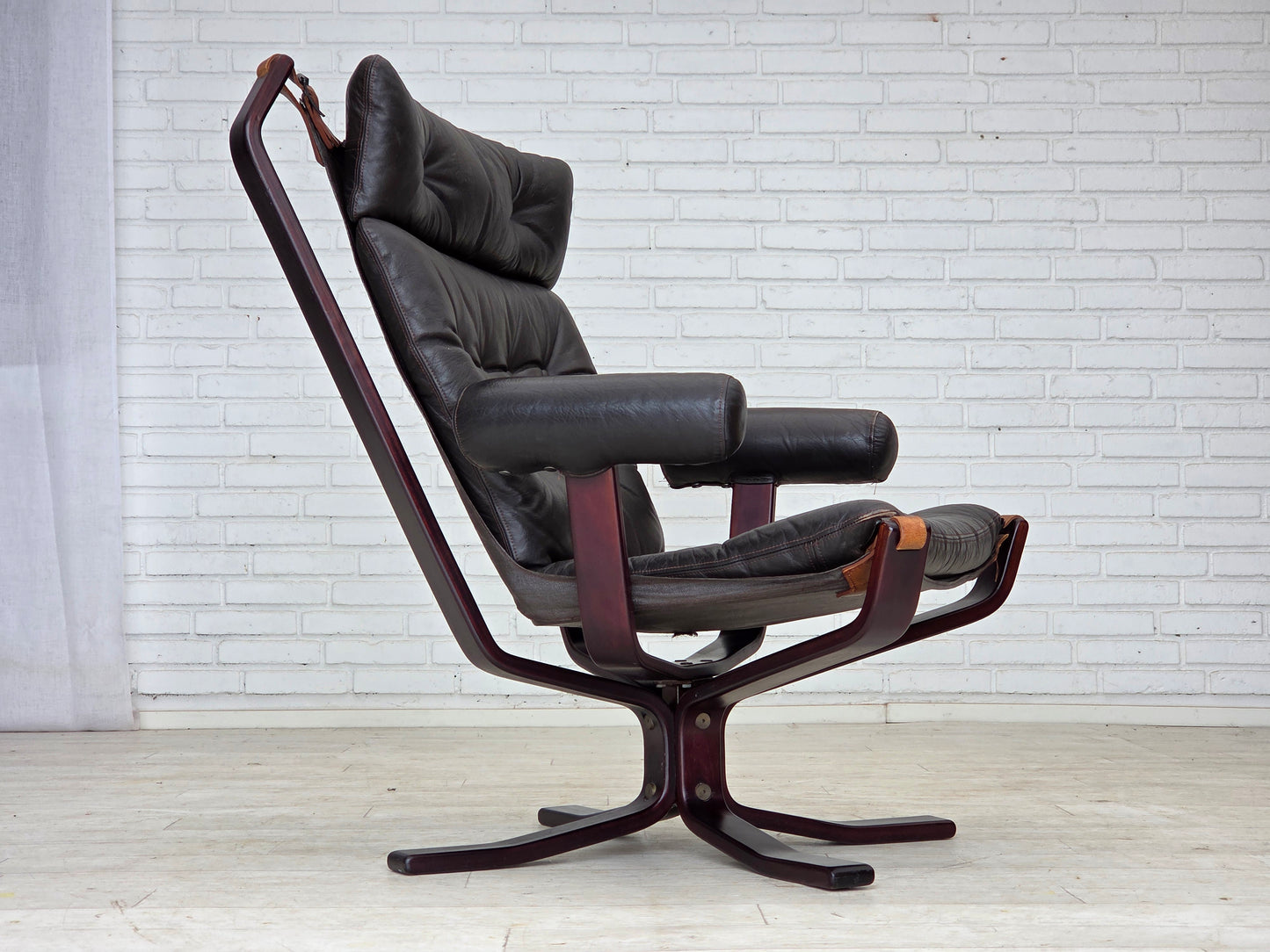 1970s, Norwegian design by Sigurd Ressel, lounge chair model "Falcon".