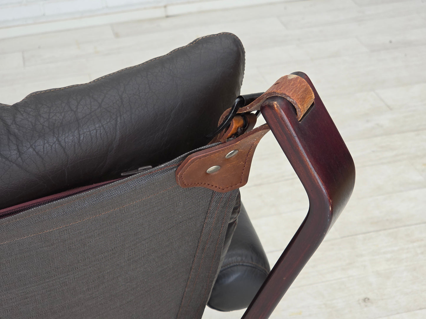 1970s, Norwegian design by Sigurd Ressel, lounge chair model "Falcon".