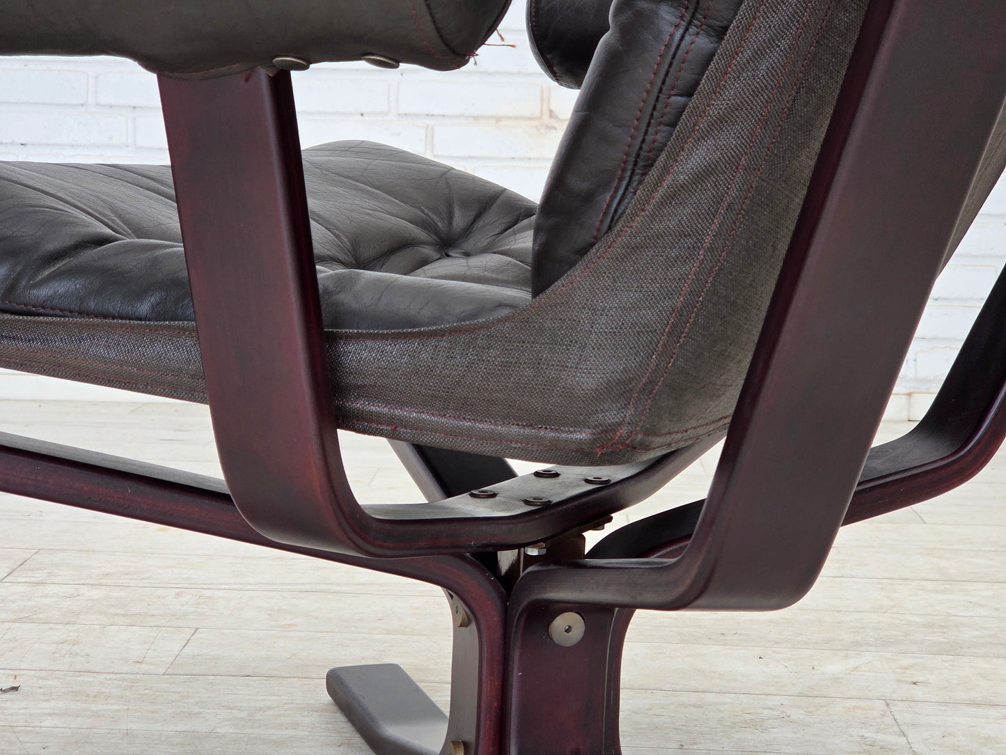 1970s, Norwegian design by Sigurd Ressel, lounge chair model "Falcon".