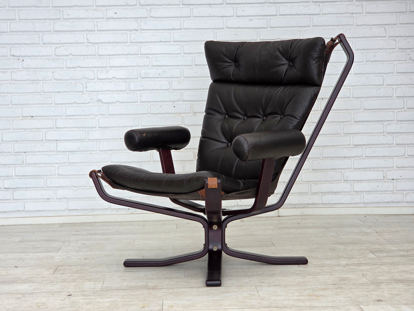 1970s, Norwegian design by Sigurd Ressel, lounge chair model "Falcon".
