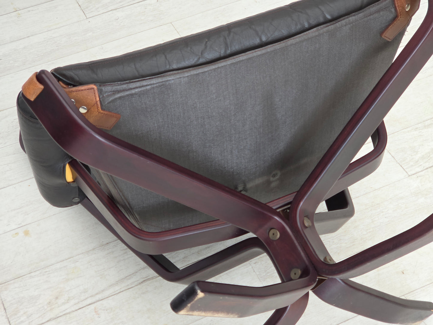 1970s, Norwegian design by Sigurd Ressel, lounge chair model "Falcon".