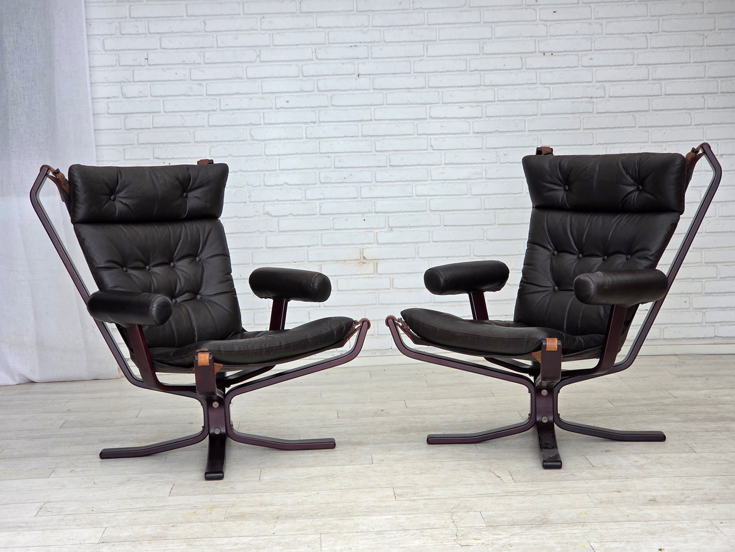 1970s, Norwegian design by Sigurd Ressel, lounge chair model "Falcon".