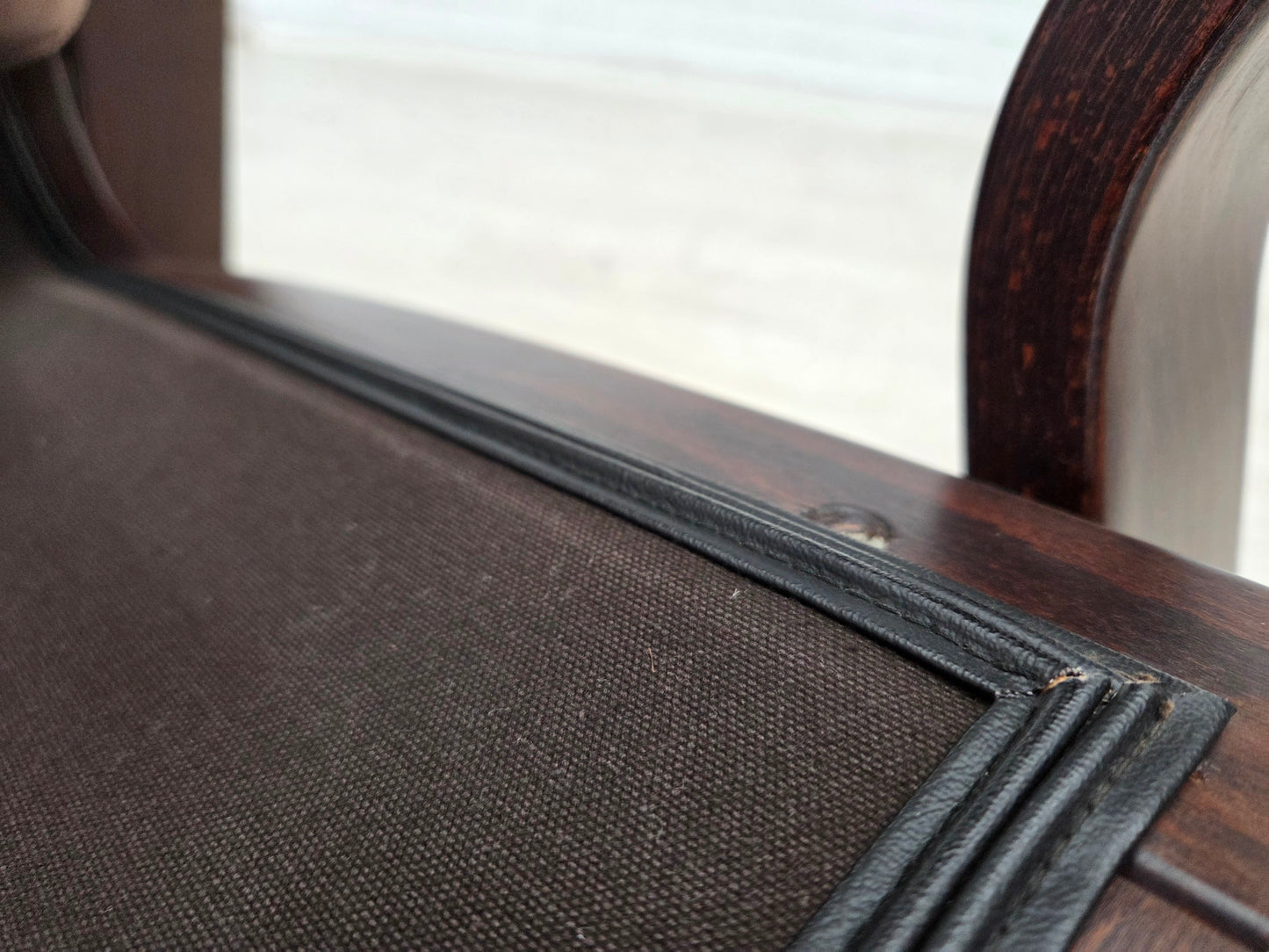 1970s, Danish design by Georg Thams, lounge chair, furniture leather.