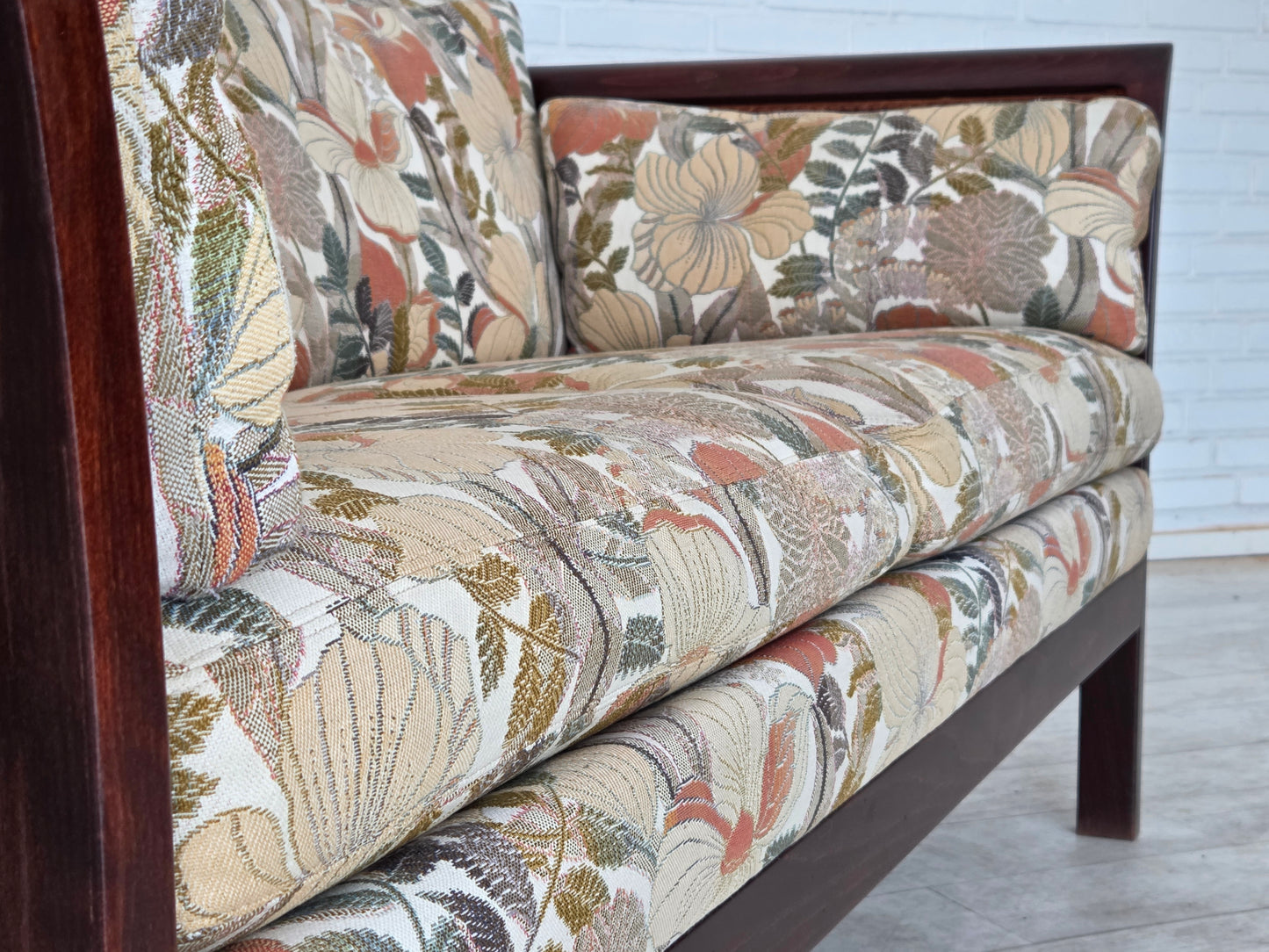 1970s, Swedish 2-seater sofa by Arne Norell.