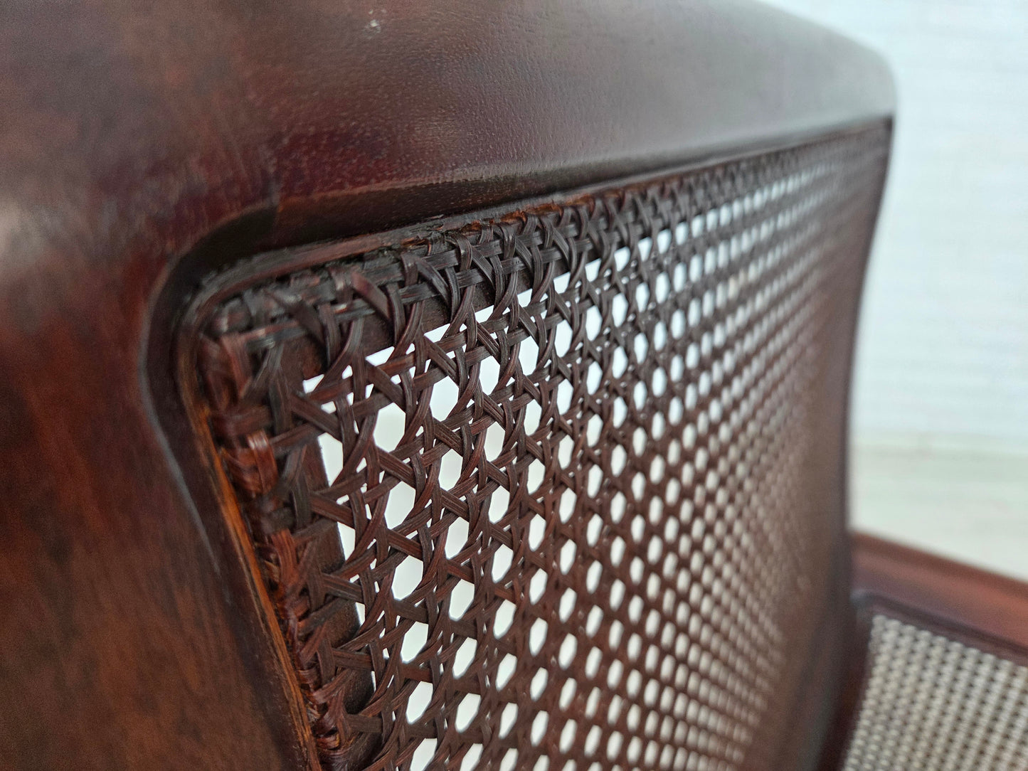 1970s, Swedish highback armchair by Arne Norell.