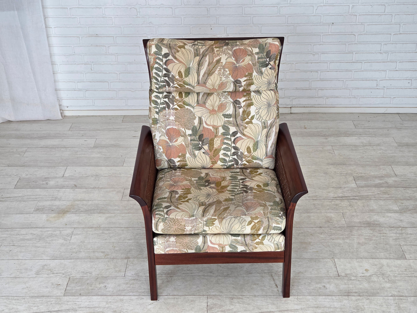 1970s, Swedish highback armchair by Arne Norell.